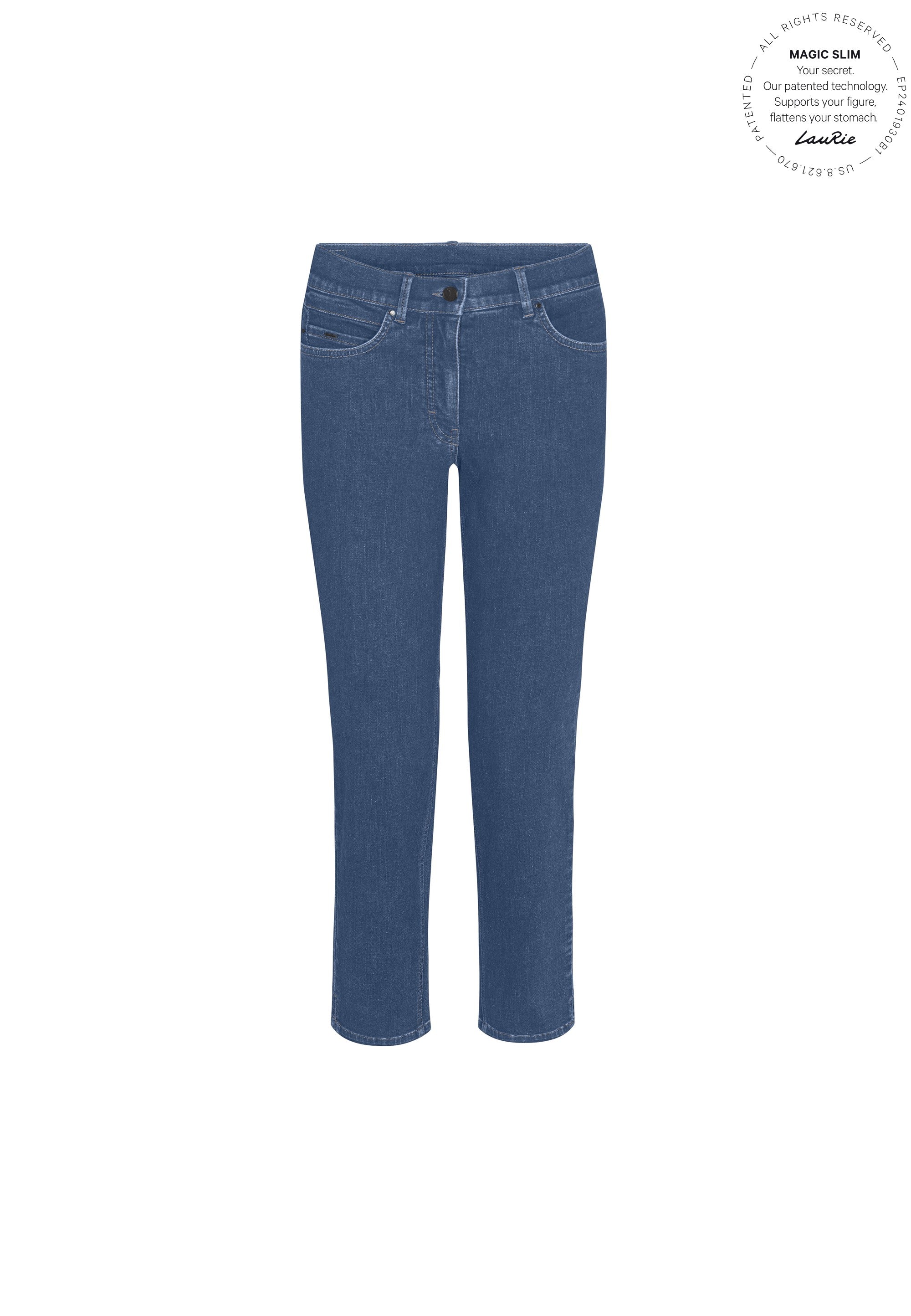 LAURIE Christie Regular Crop Trousers REGULAR 43504 Blue Denim