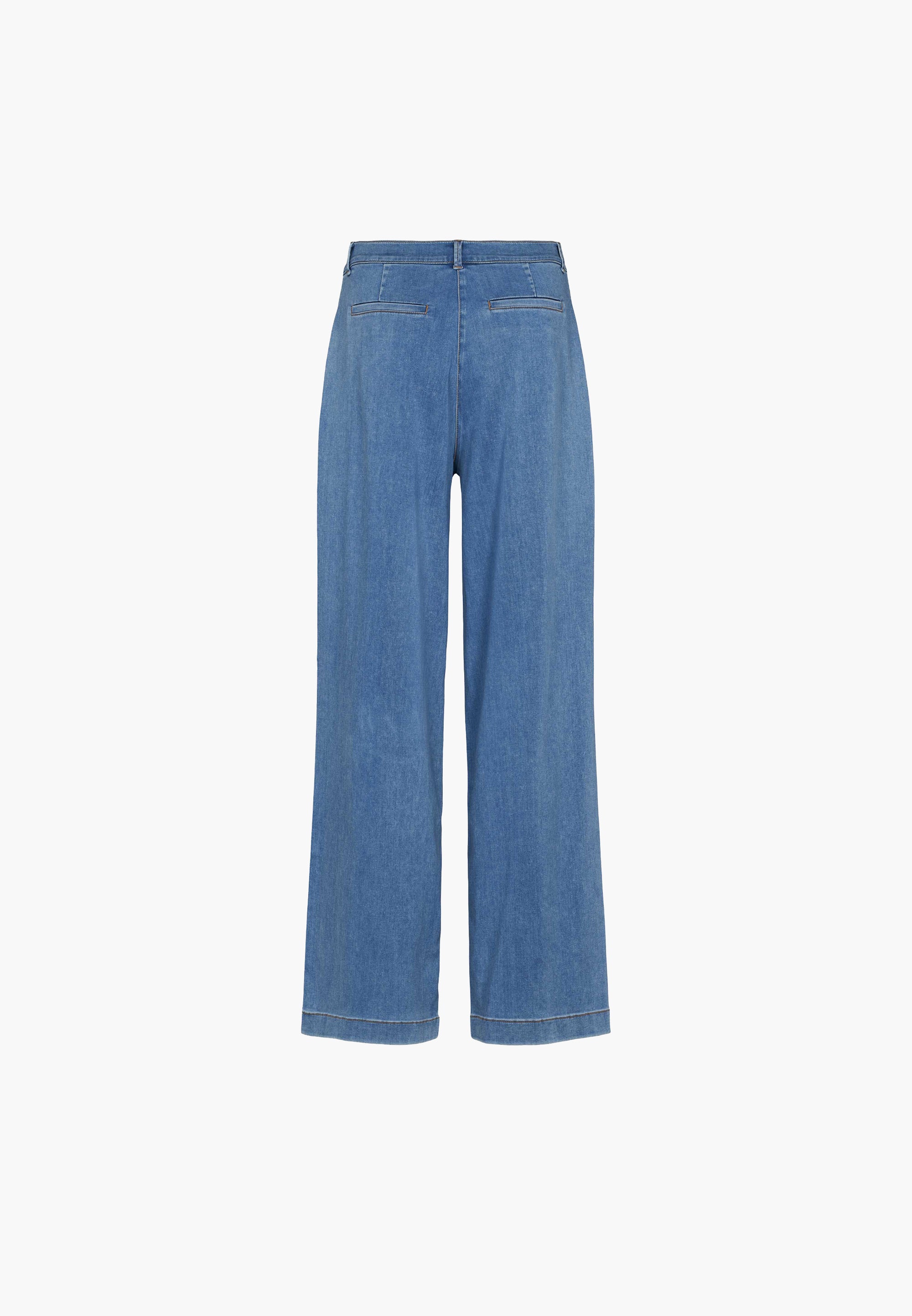 LAURIE Debbie Loose - Medium Length Loose 44399 Washed Blue Denim