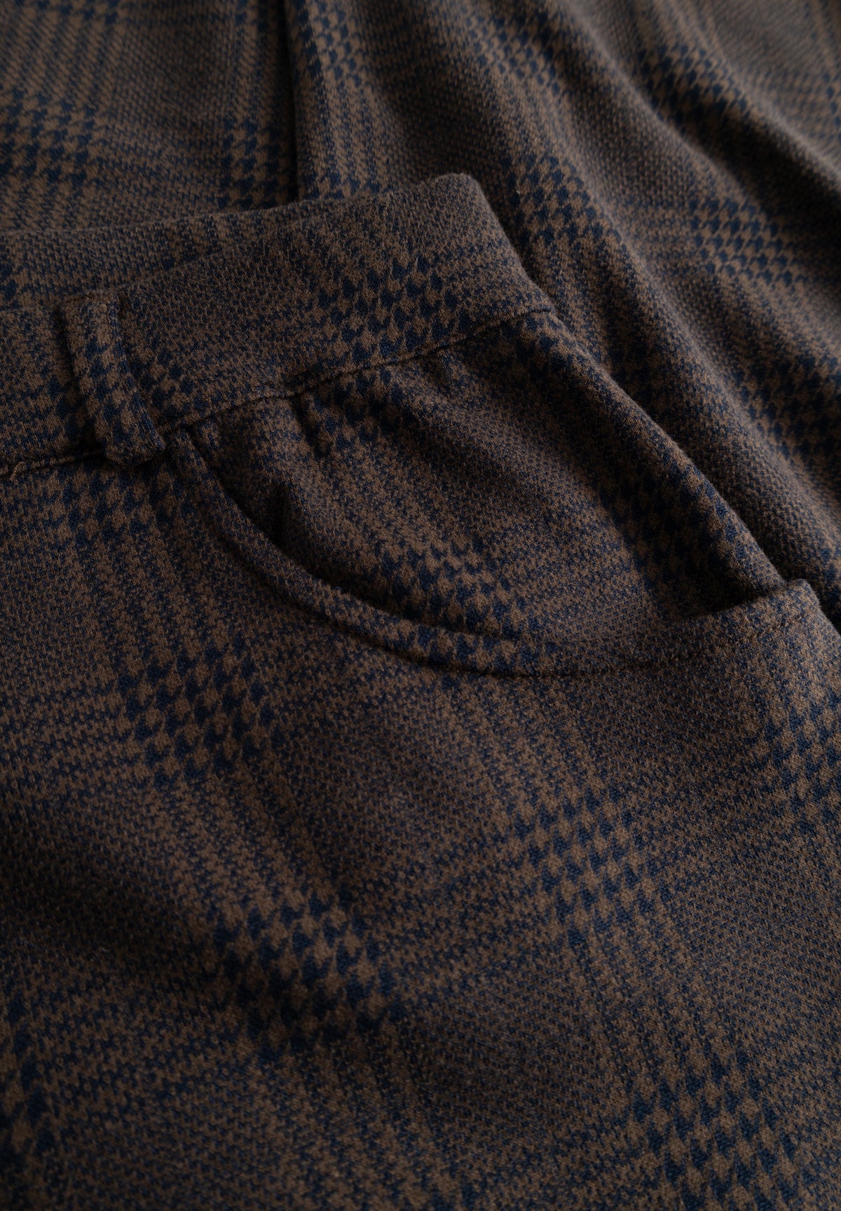 LAURIE Donna Loose - Short Length Loose 88049 Brown Navy check