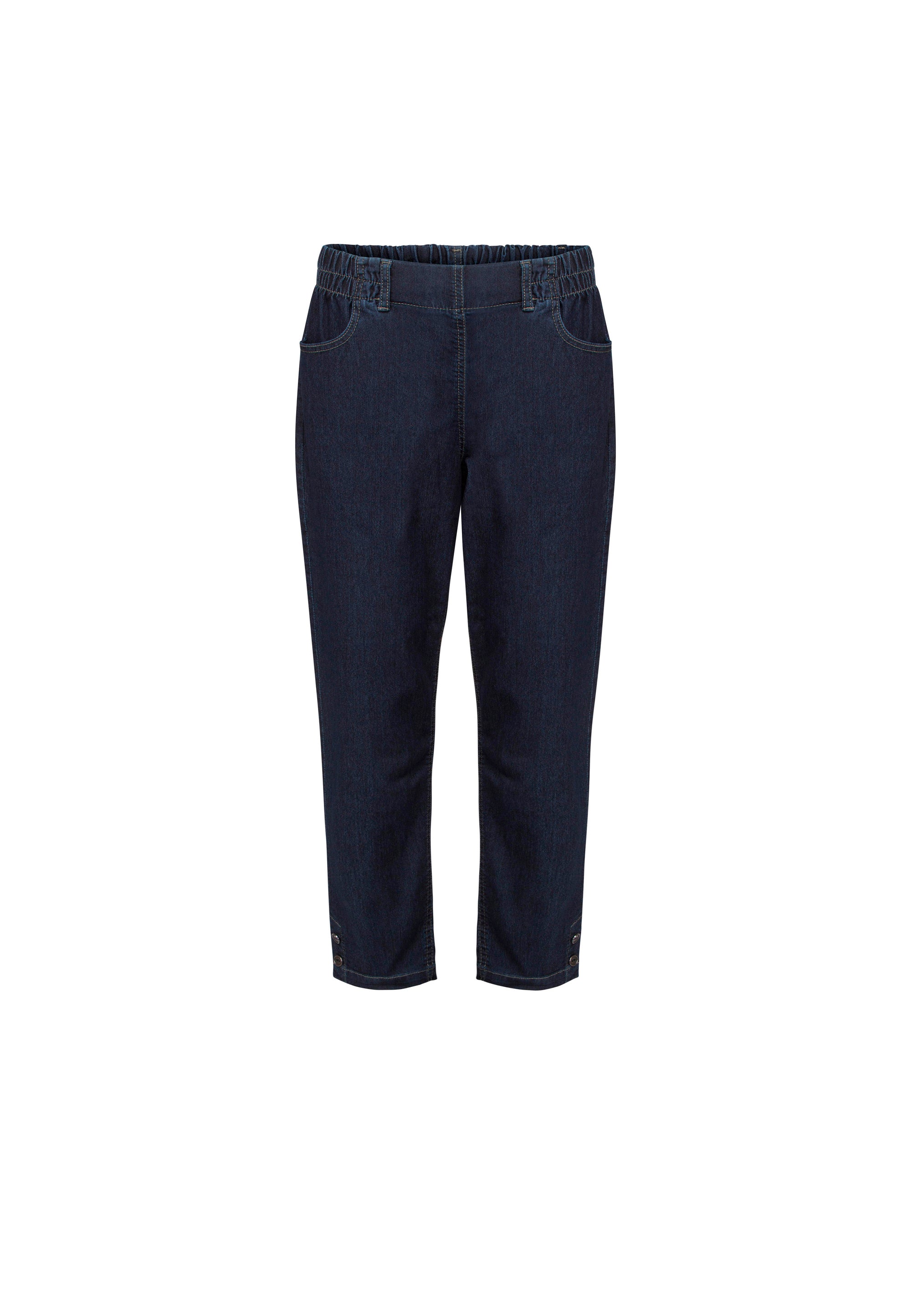 LAURIE Ellie Relaxed - Extra Short Length Relaxed 49500 Dark Blue Denim