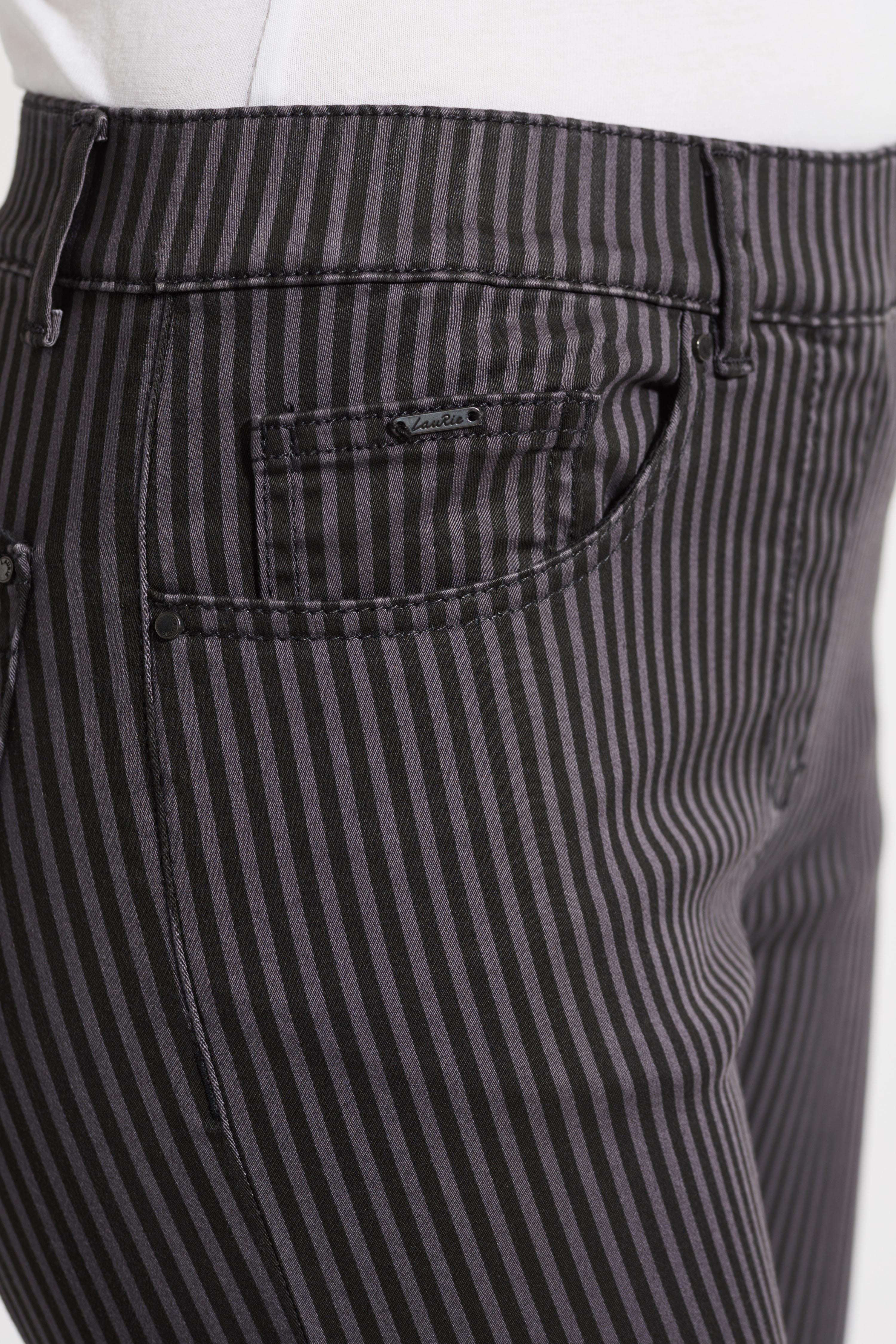 LAURIE Faith Stri Slim - Short Length Slim 97203 Anthracite Stripe