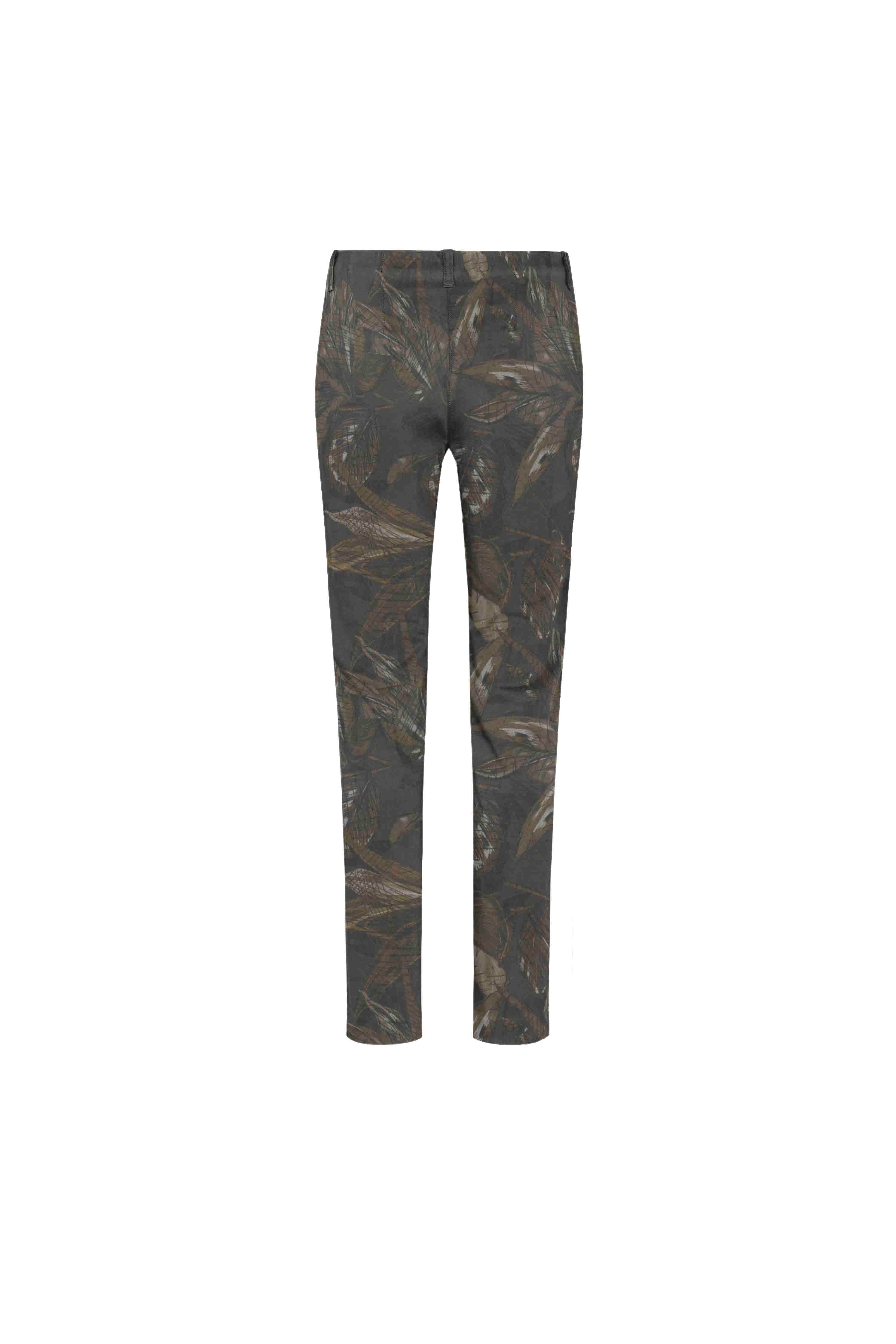 LAURIE Grace Slim - Medium Length Slim 97003 Anthracite Print