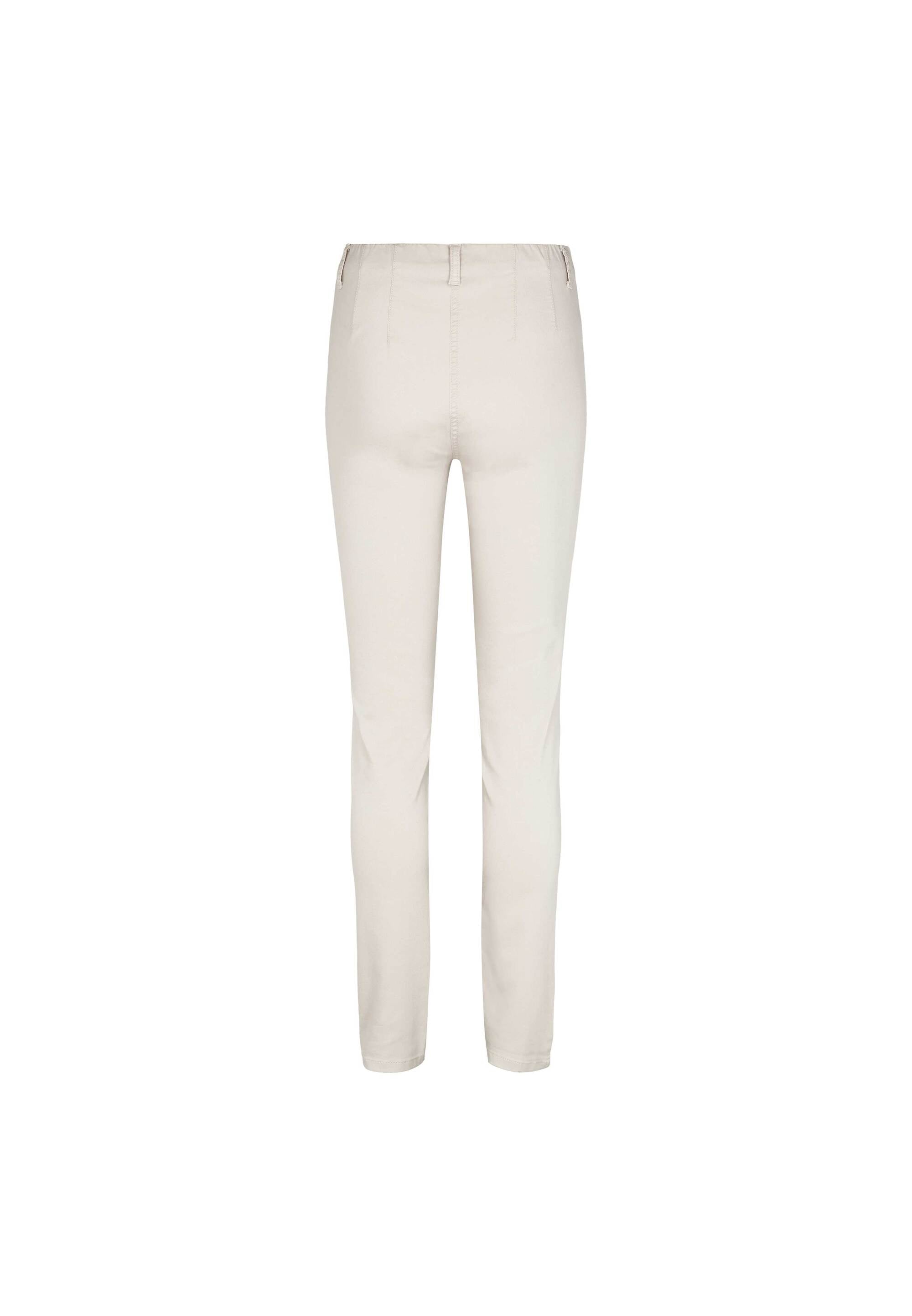 LAURIE Grace Slim - Medium Length Trousers SLIM 25107 Grey Sand