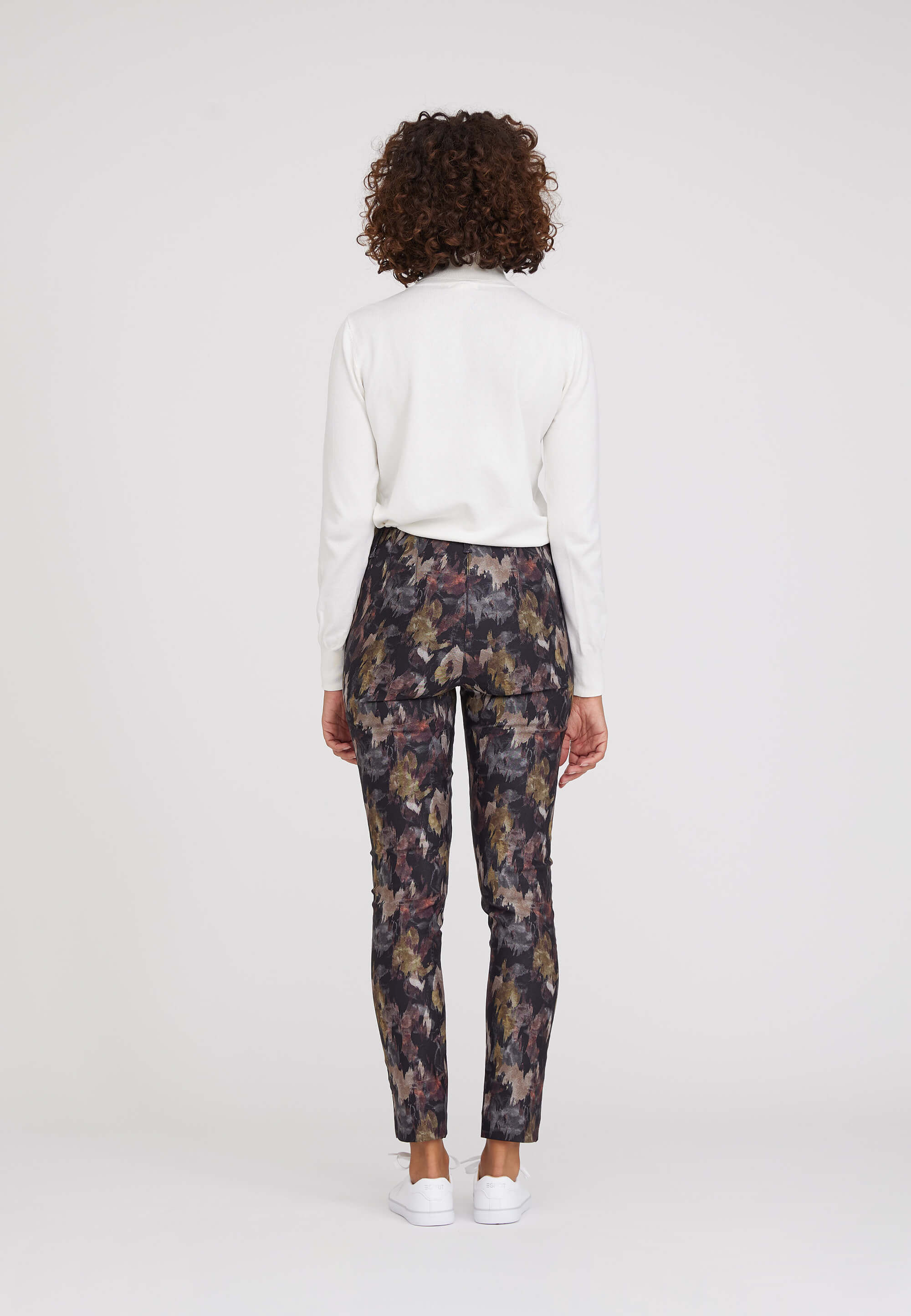 LAURIE Grace Slim - Short Length Slim 57009 Darkest Green Print