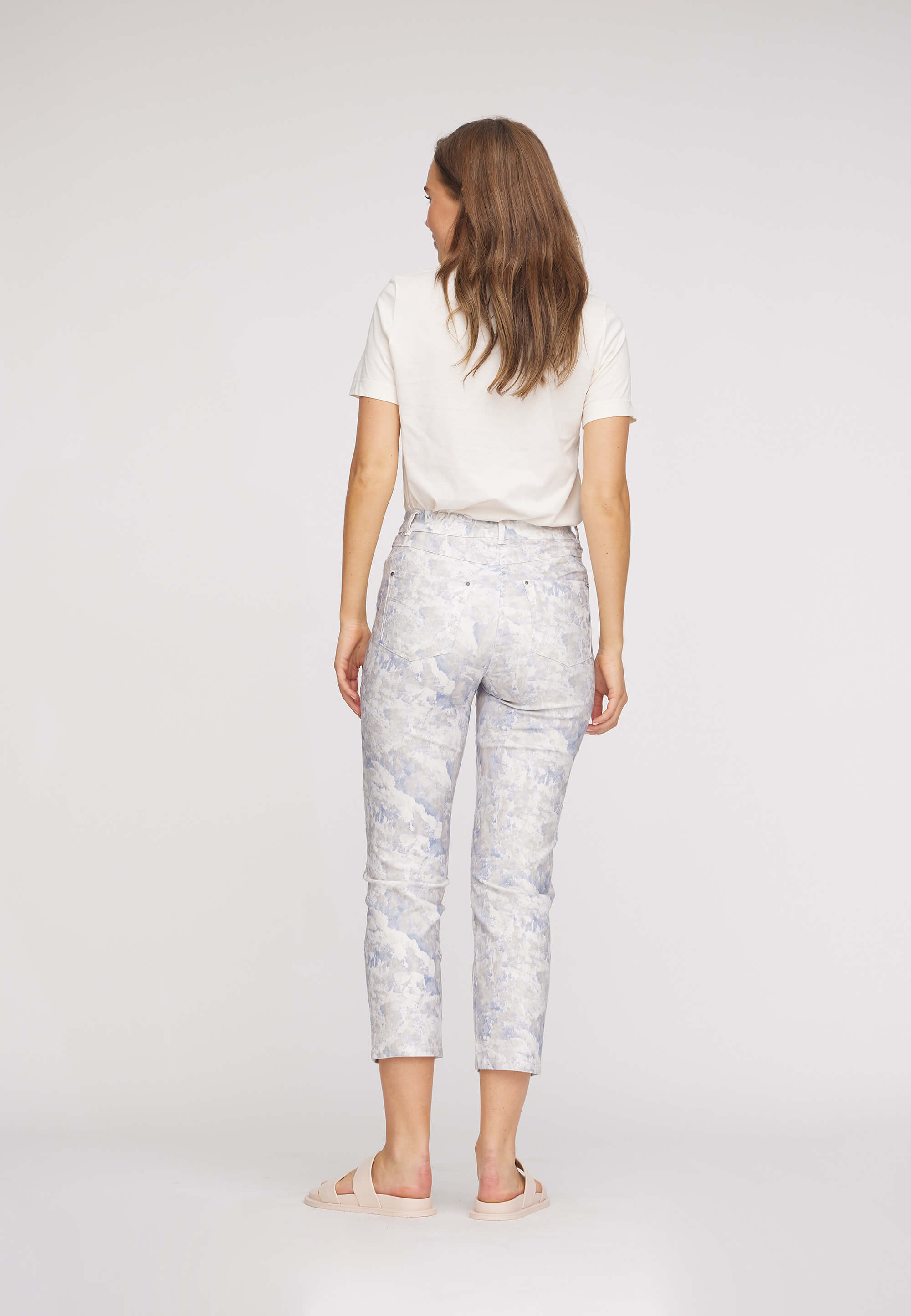 LAURIE Hannah Regular - Extra Short Length Regular 43001 Faded Blue Print