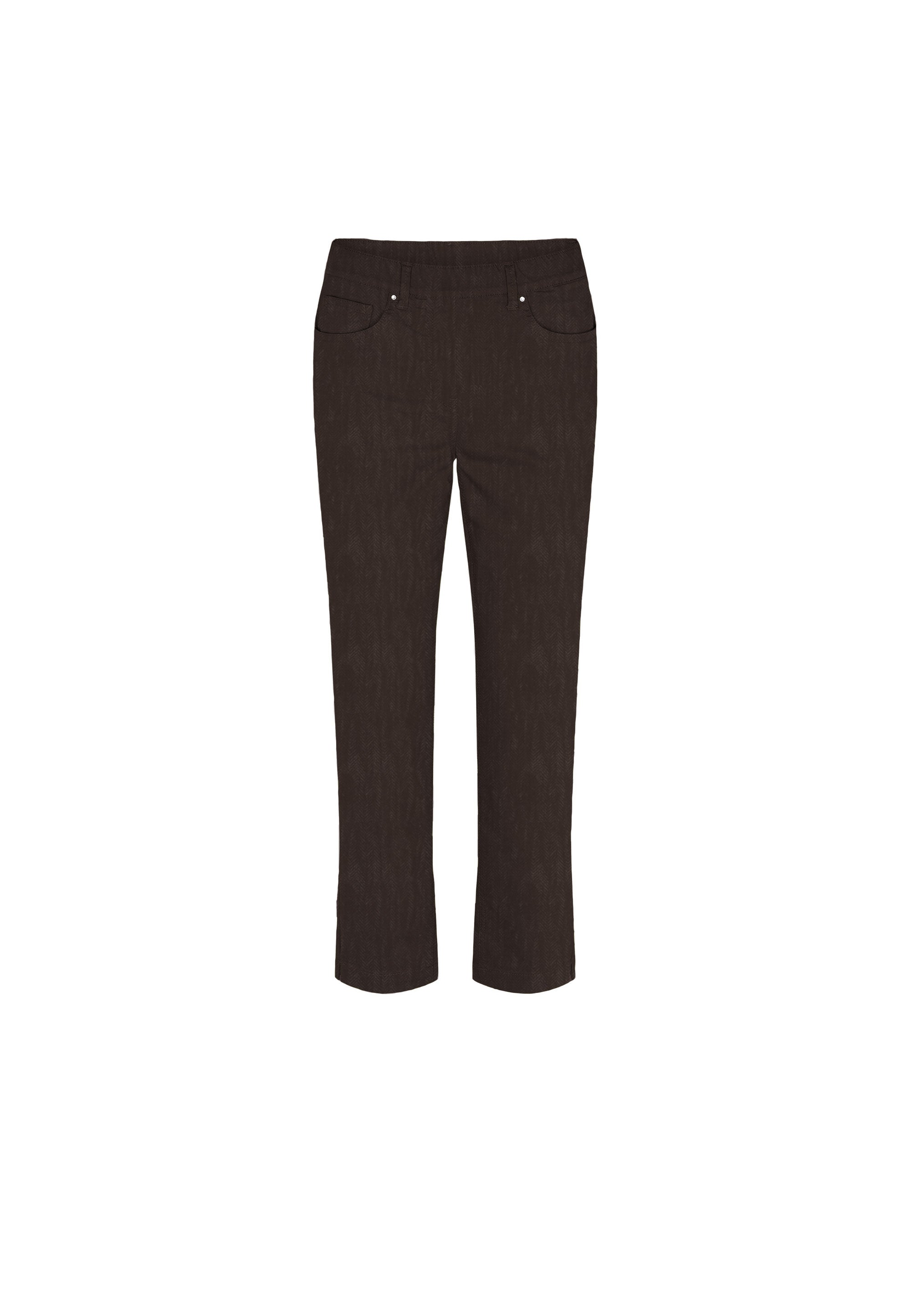 LAURIE Hannah Regular - Extra Short Length Regular 88033 Brown Print Brushed