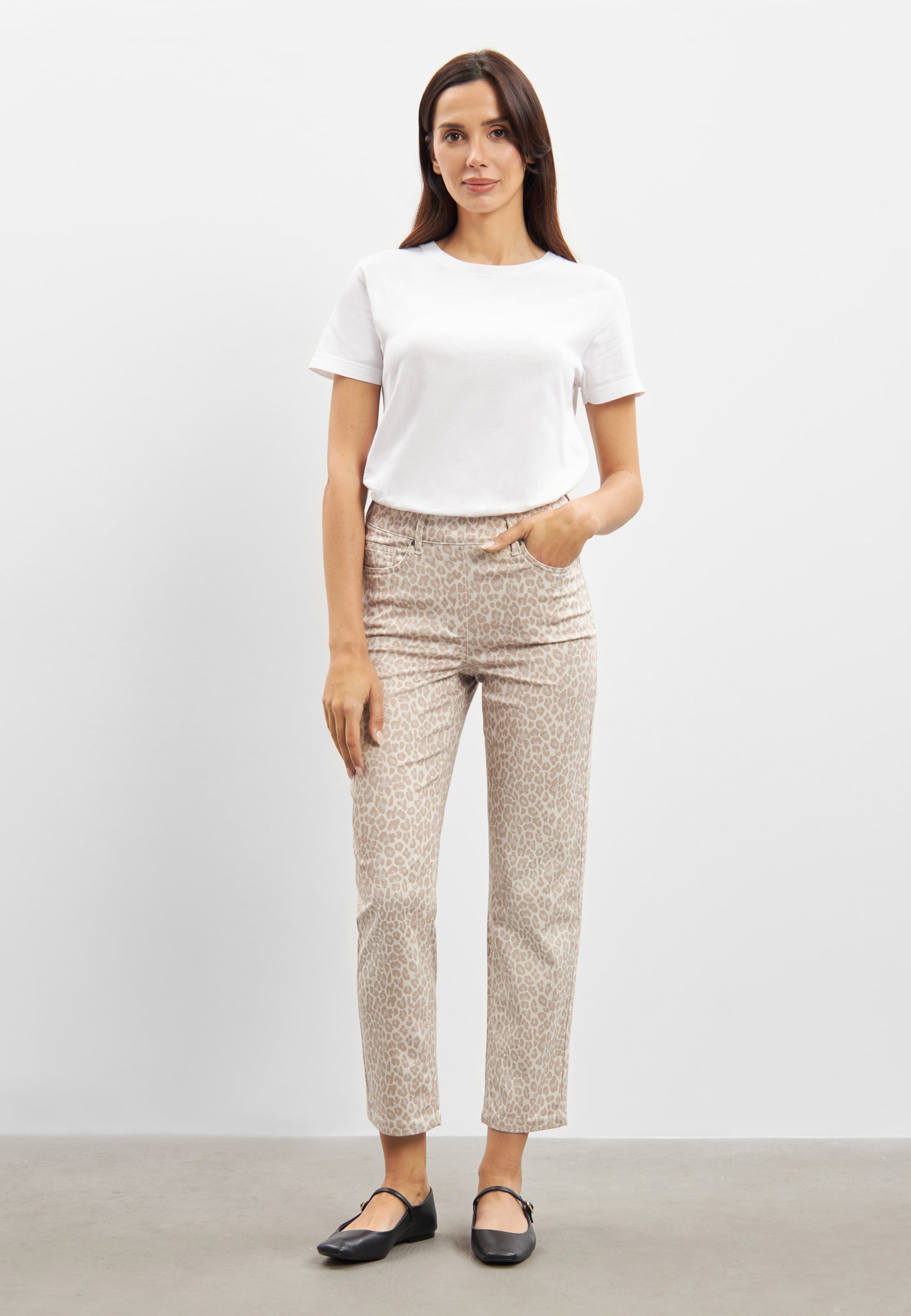 LAURIE Hannah Regular - Extra Short Length Regular 13036 Birch Leopard