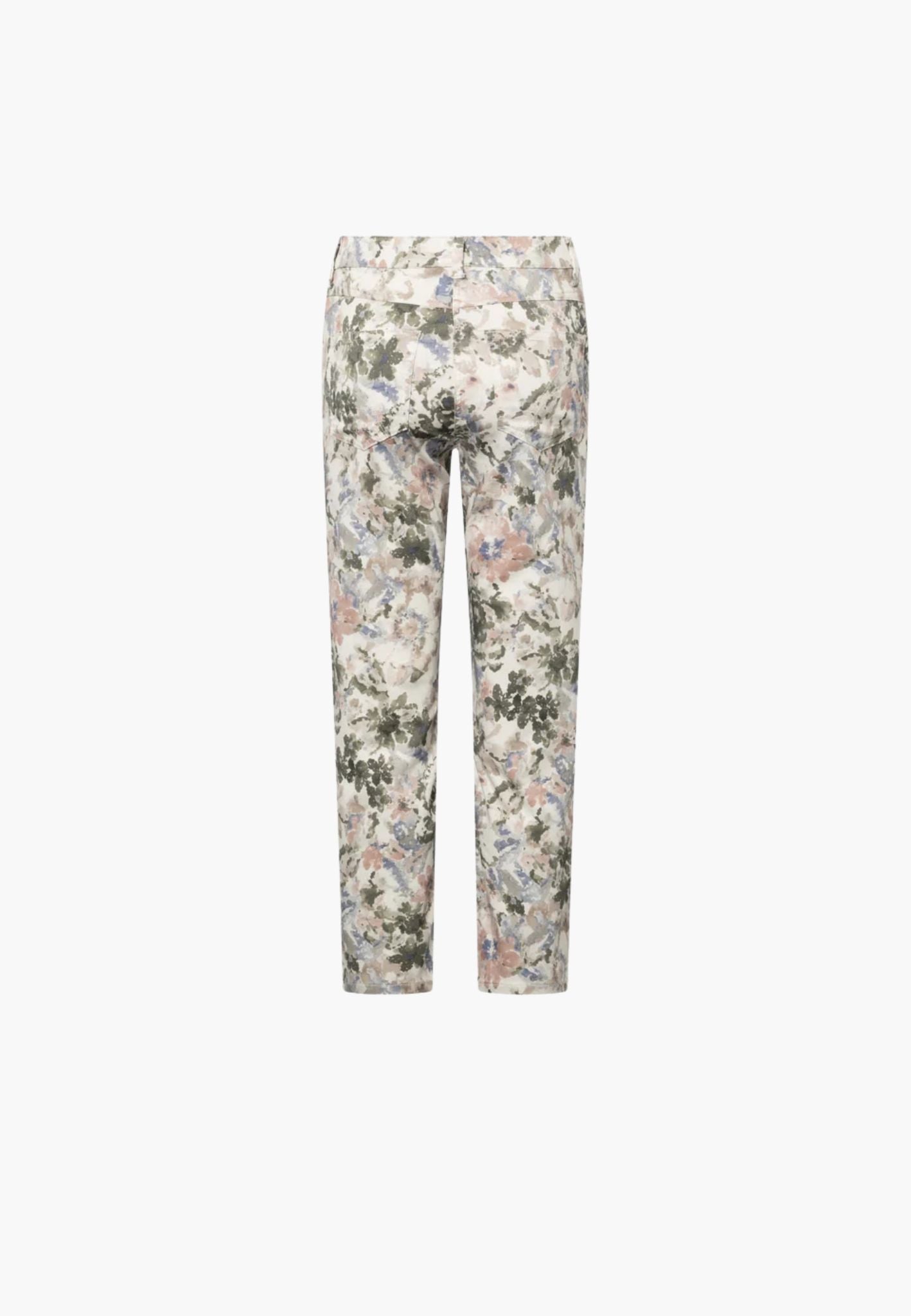 LAURIE Hannah Regular - Extra Short Length Regular 55140 Khaki watercolour print