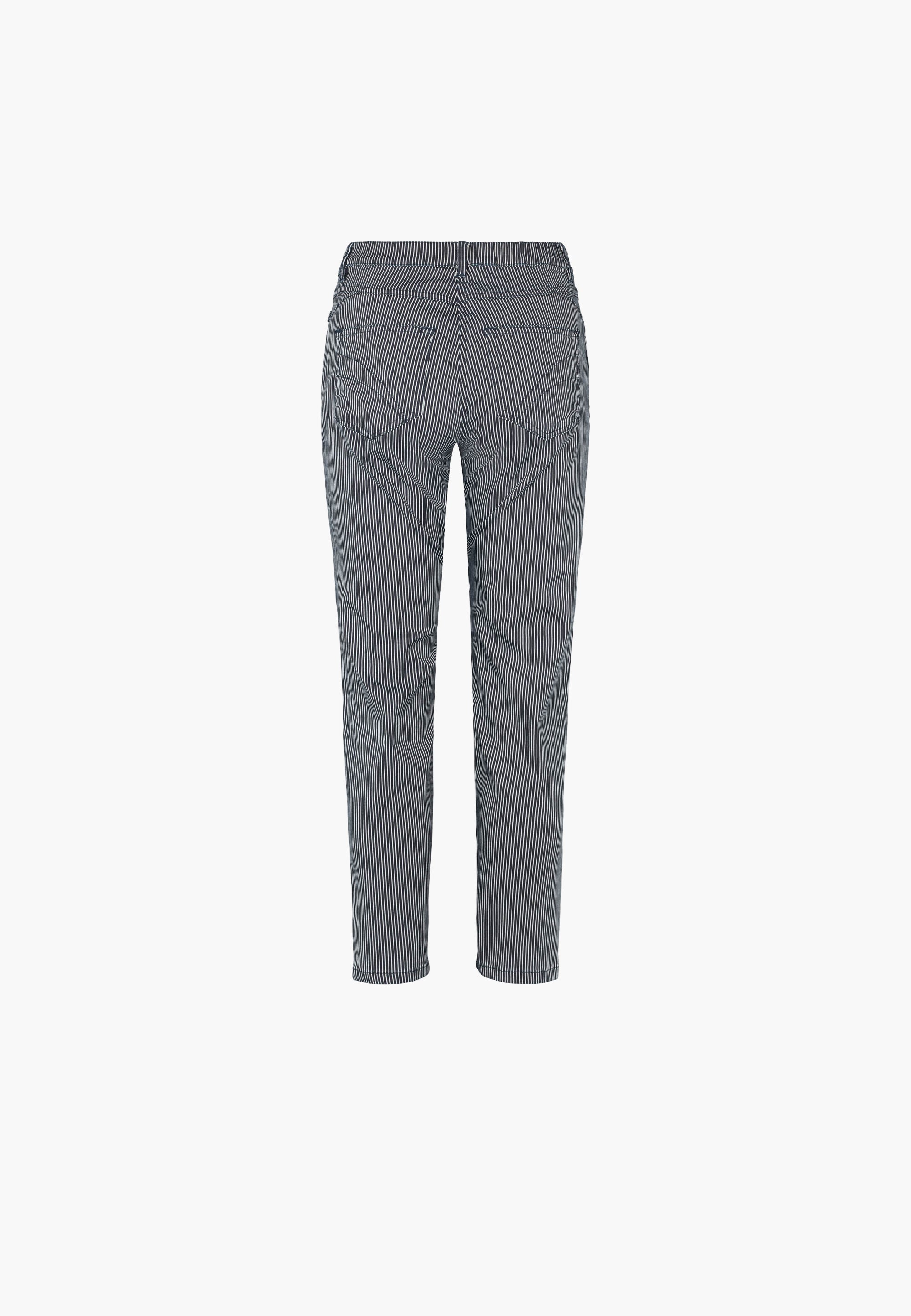 LAURIE  Hannah Regular - Extra Short Length Trousers REGULAR 49397 Blue Stripe