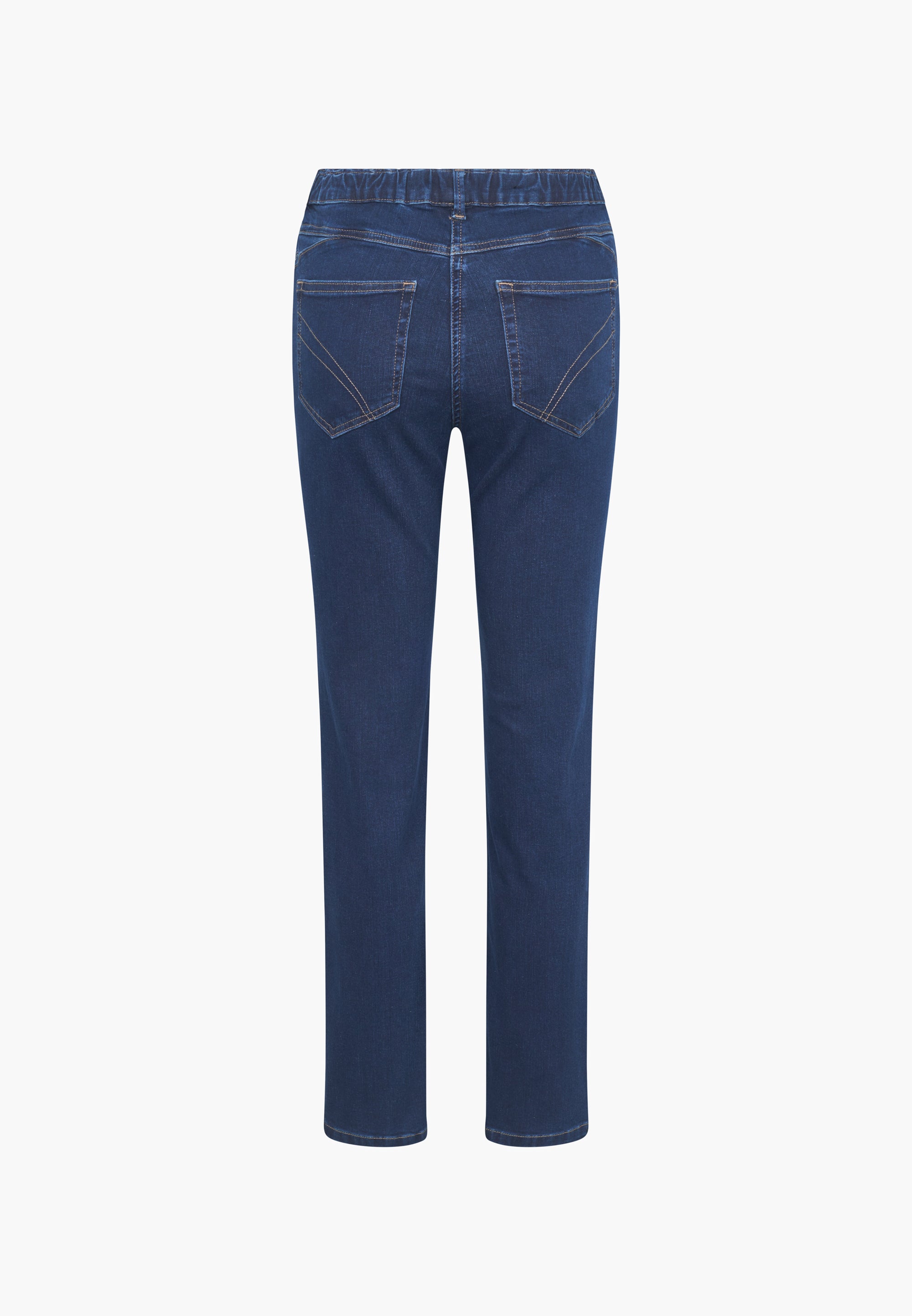 LAURIE Hannah Regular - Medium Length Trousers REGULAR 40513 Dark Blue Denim
