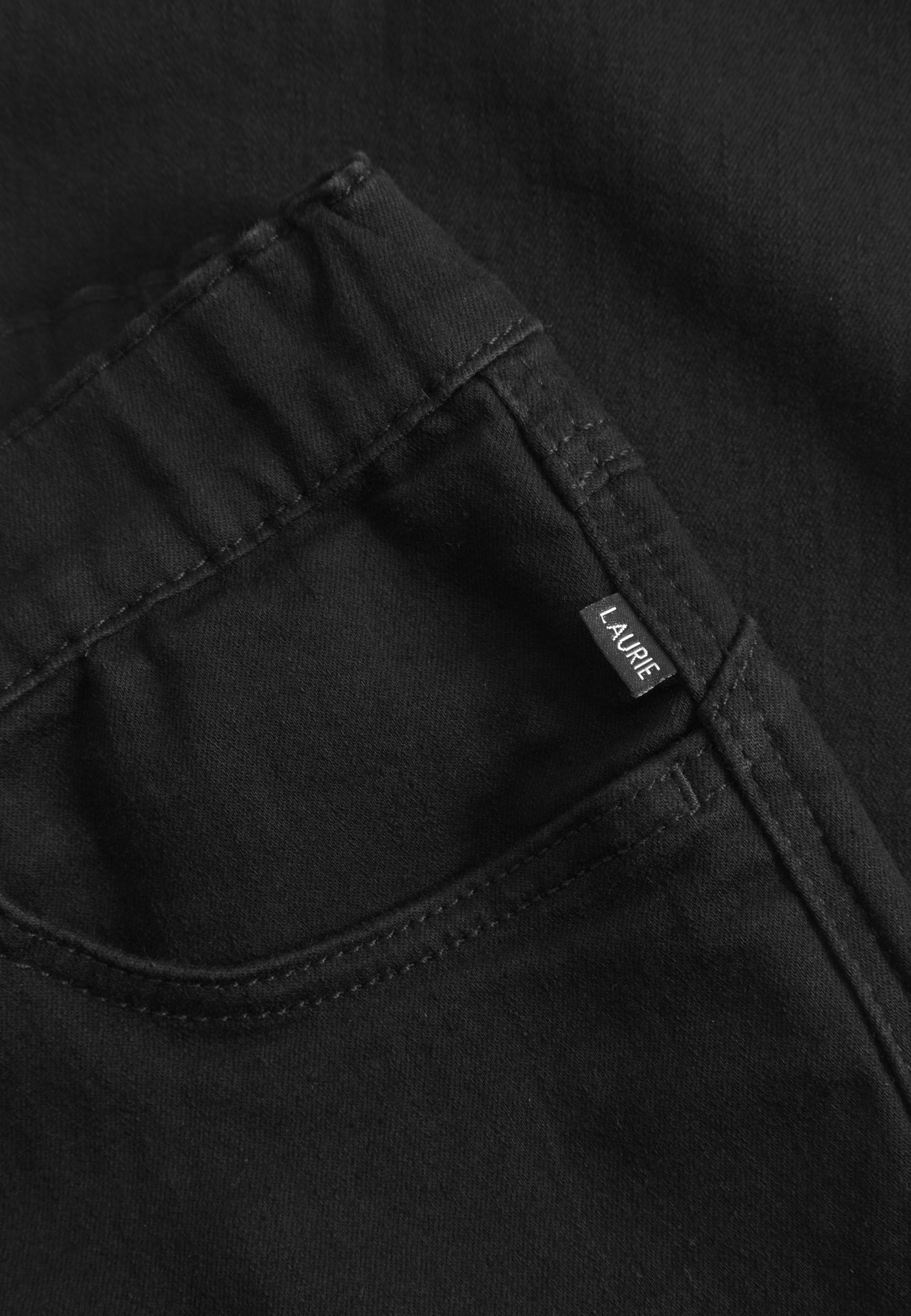 LAURIE Hannah Regular - Medium Length Trousers REGULAR 99900 Black Denim