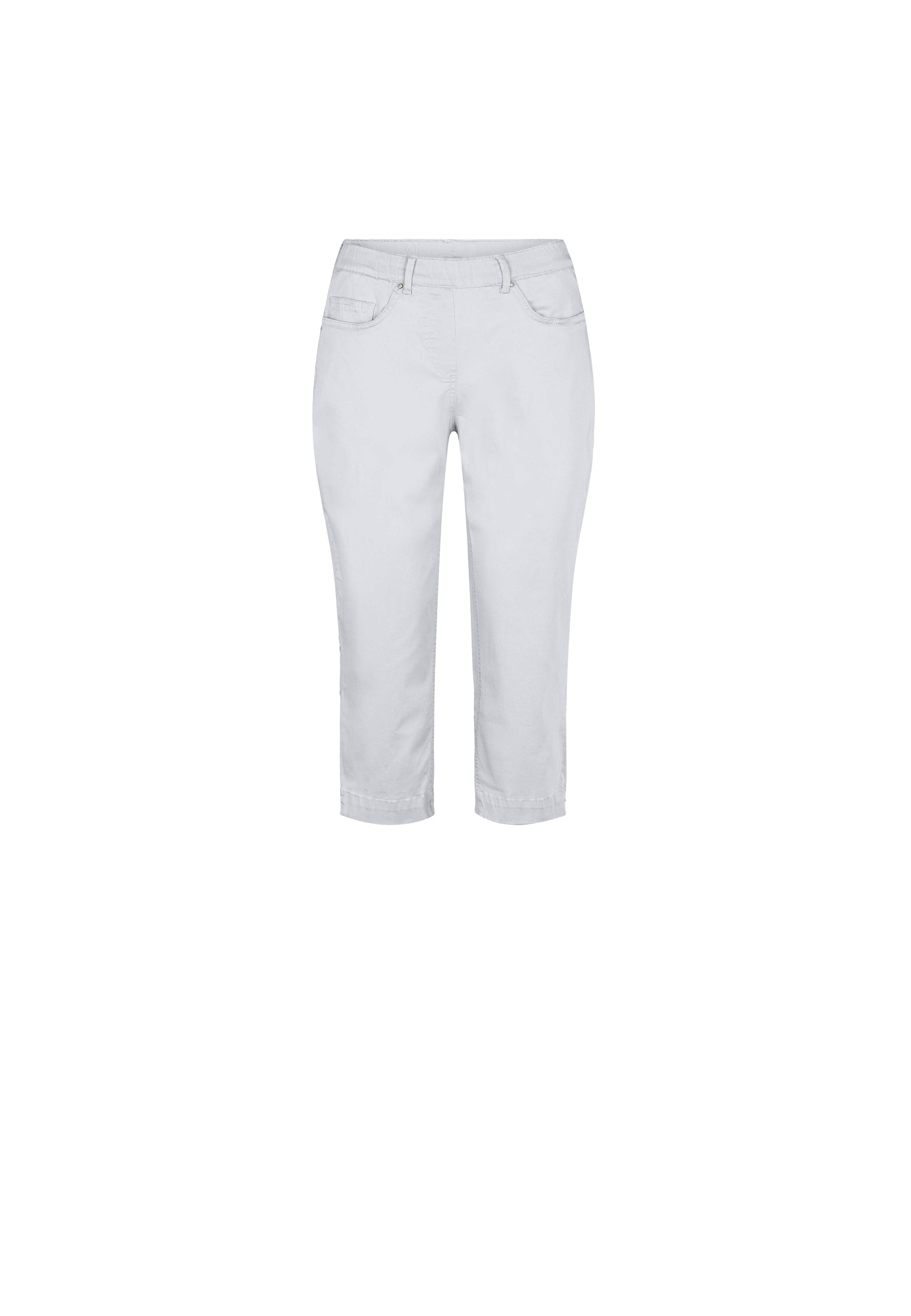 LAURIE Hannah Regular Byxor Capri Trousers REGULAR 10122 White