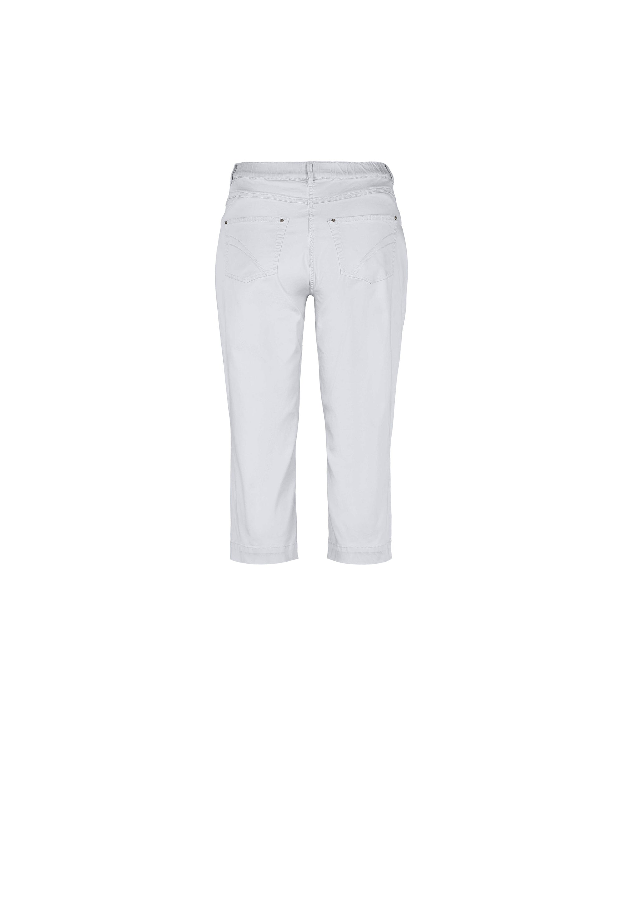 LAURIE Hannah Regular Byxor Capri Trousers REGULAR 10122 White