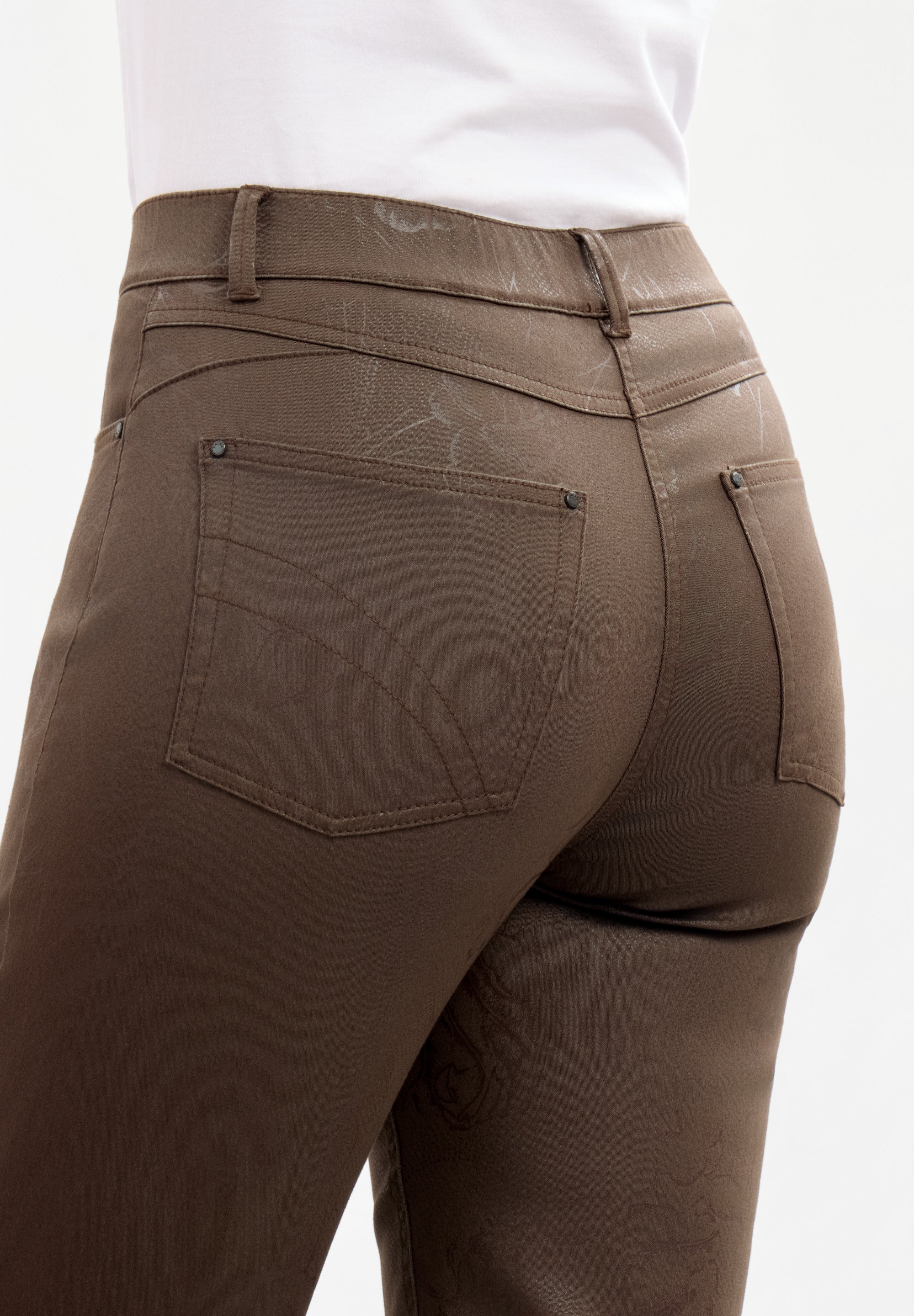 LAURIE Hannah Regular XSL Regular 88142 Brown Bloom Print