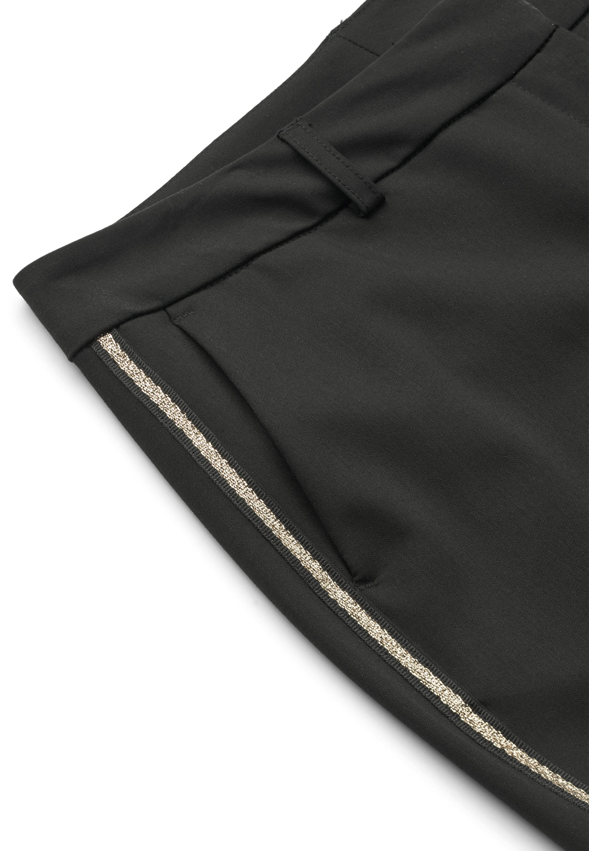 LAURIE Julianne Pipe Regular - Short Length Trousers REGULAR 99000 Black
