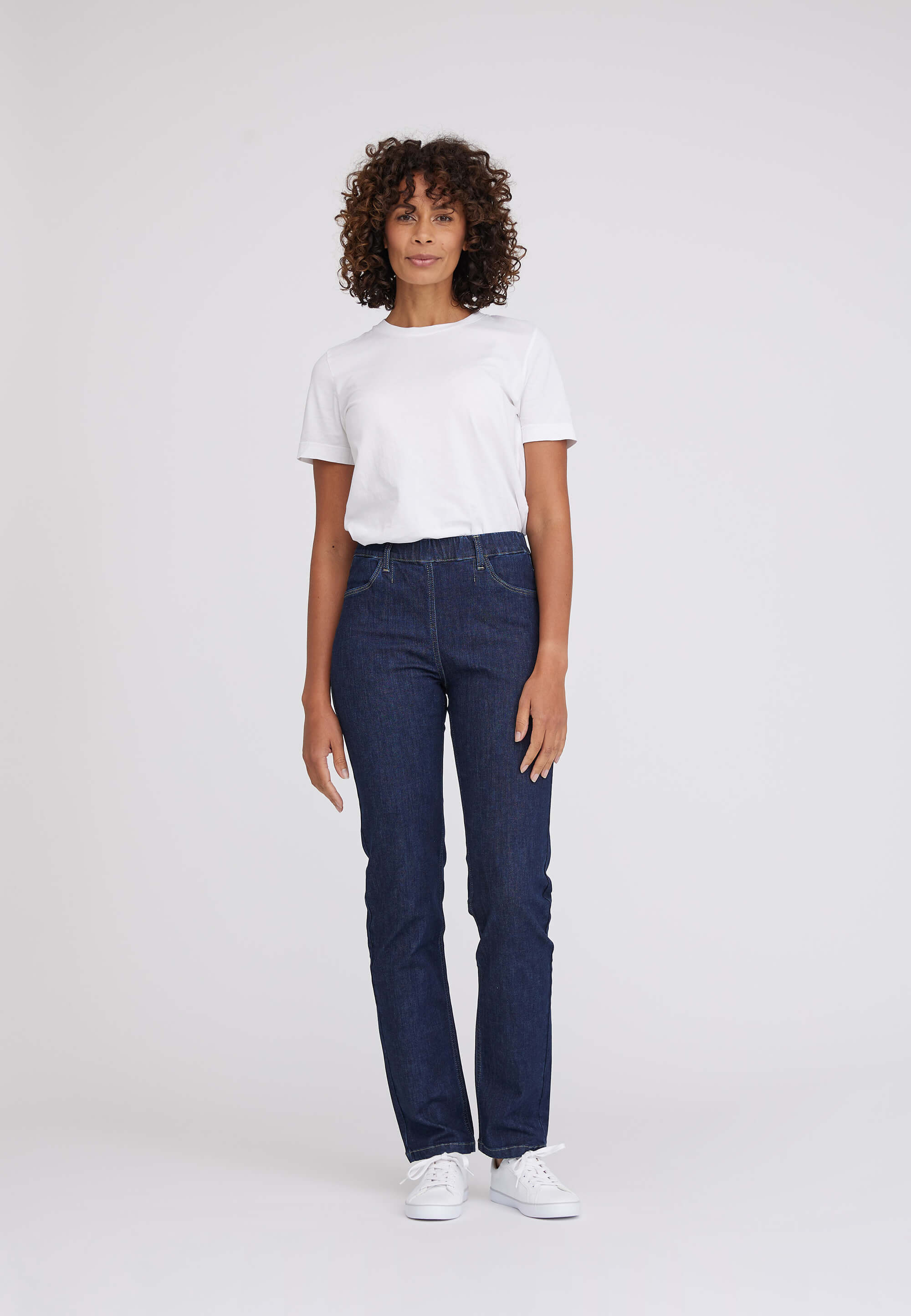 LAURIE Kelly Regular - Medium Length Regular 49501 Dark Blue Denim