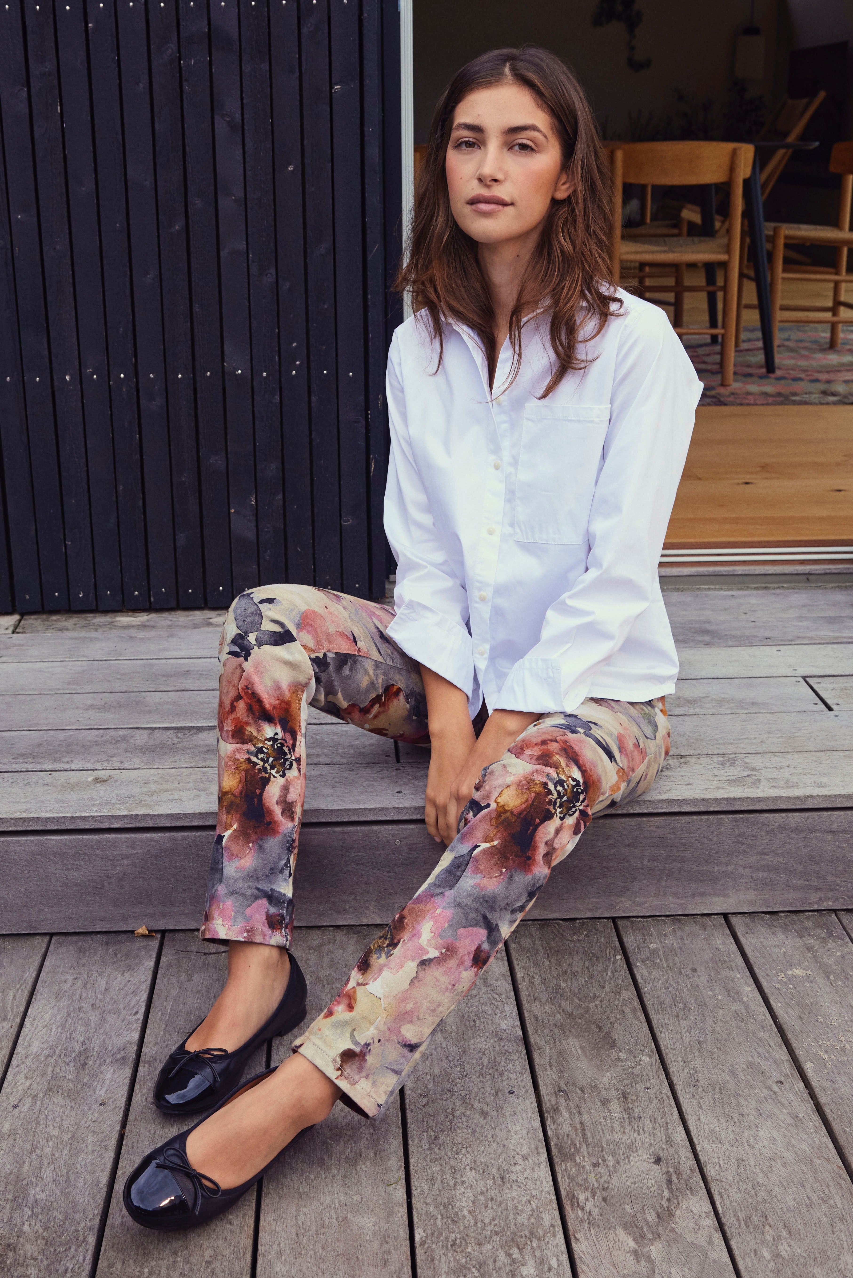 LAURIE Kelly Regular - Medium Length Regular 25016 Grey Sand Print