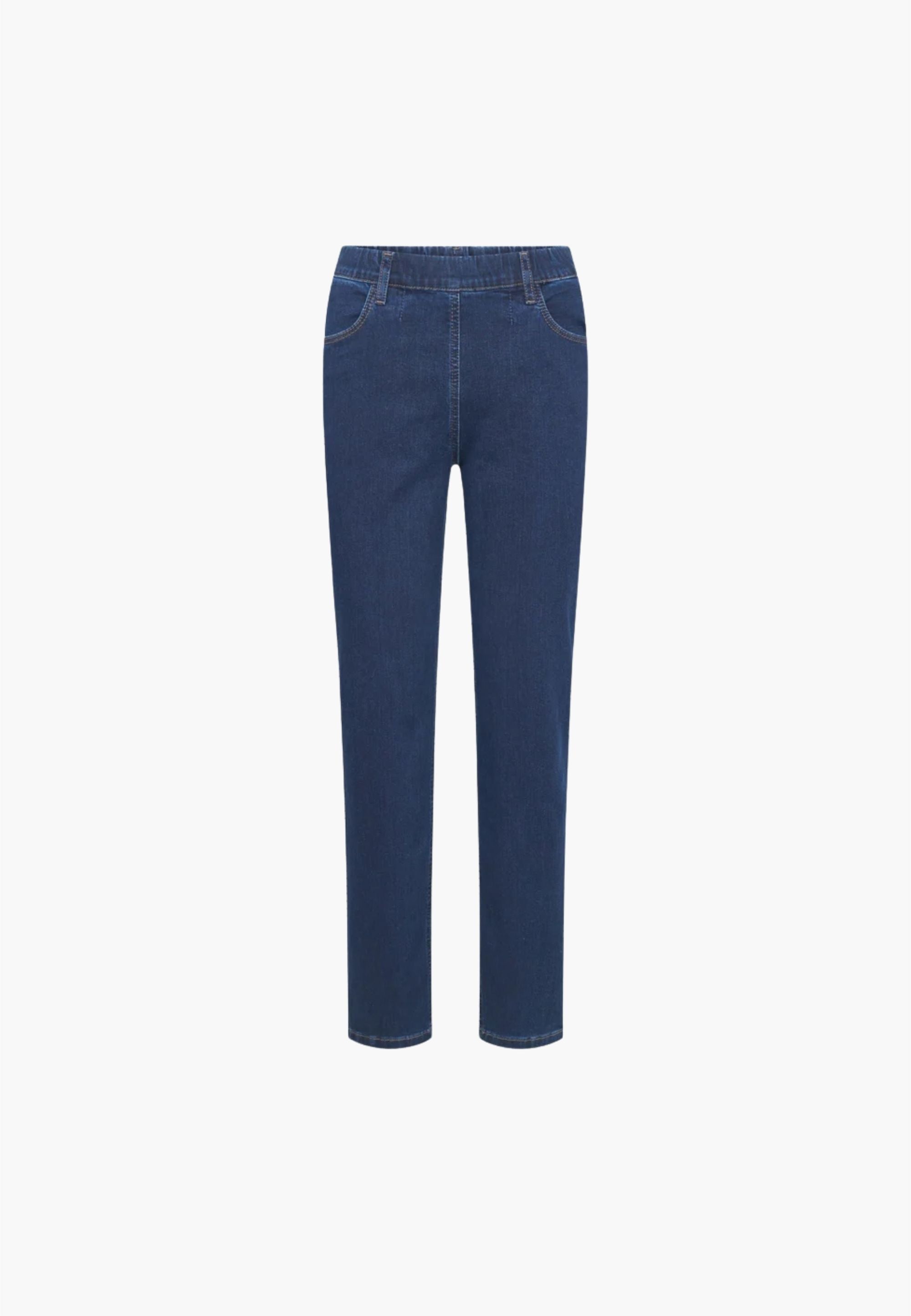 LAURIE Kelly Regular - Medium Length Regular 40513 Dark Blue Denim