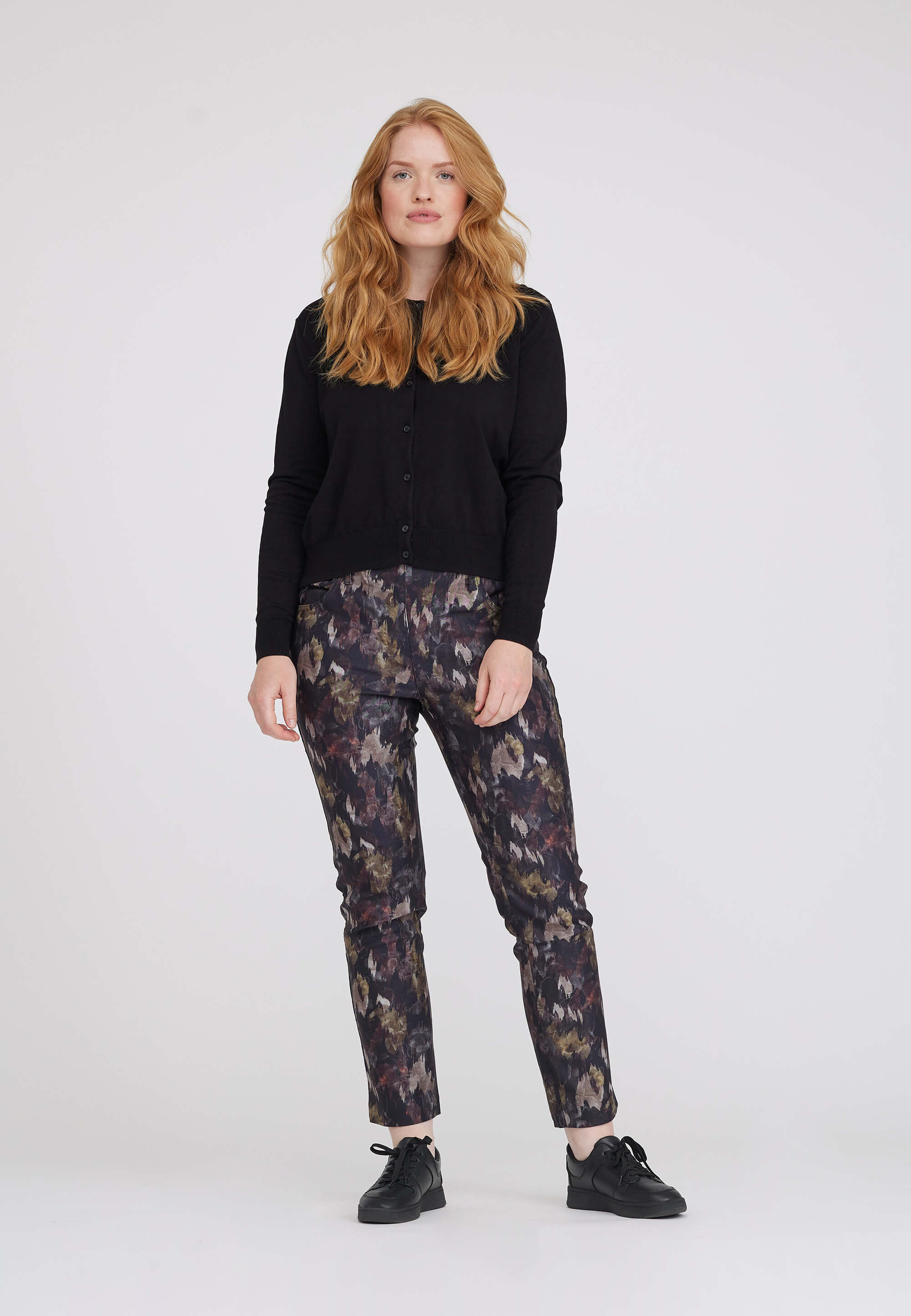 LAURIE Kelly Regular - Short Length Regular 57009 Darkest Green Print