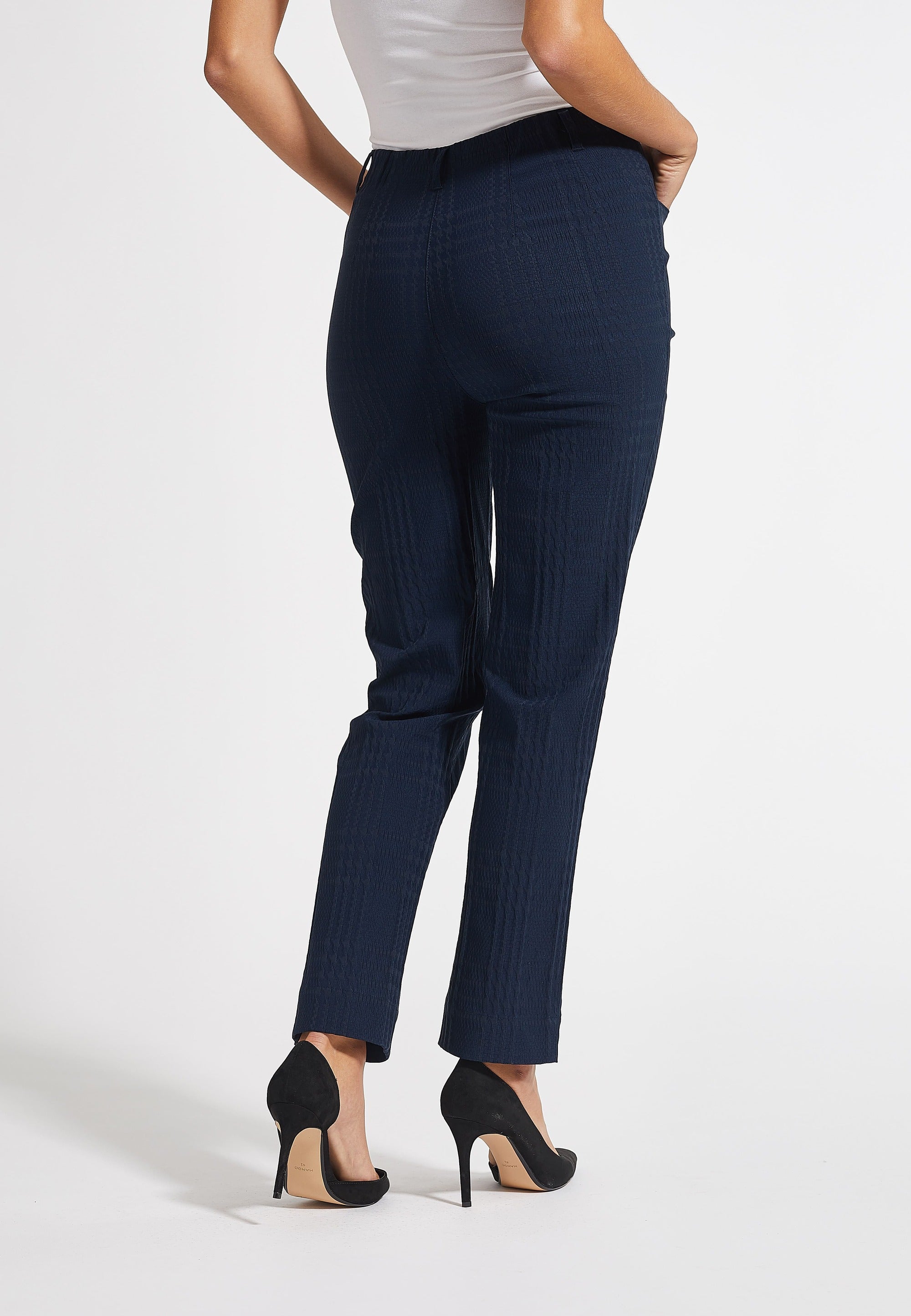 LAURIE Kelly Regular - Short Length Regular 49703 Navy Check