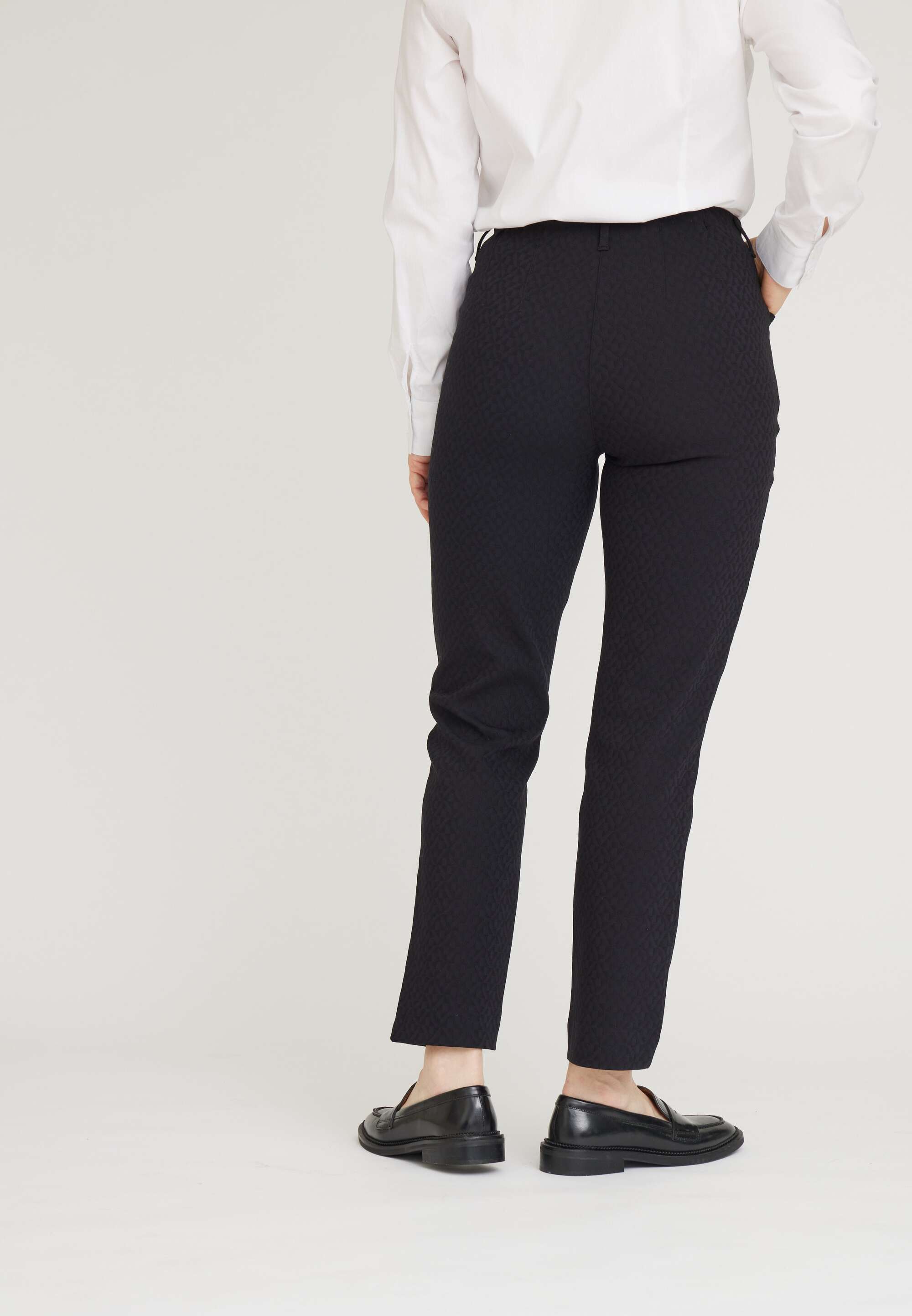 LAURIE Kelly Regular - Short Length Regular 99731 Black Jacquard