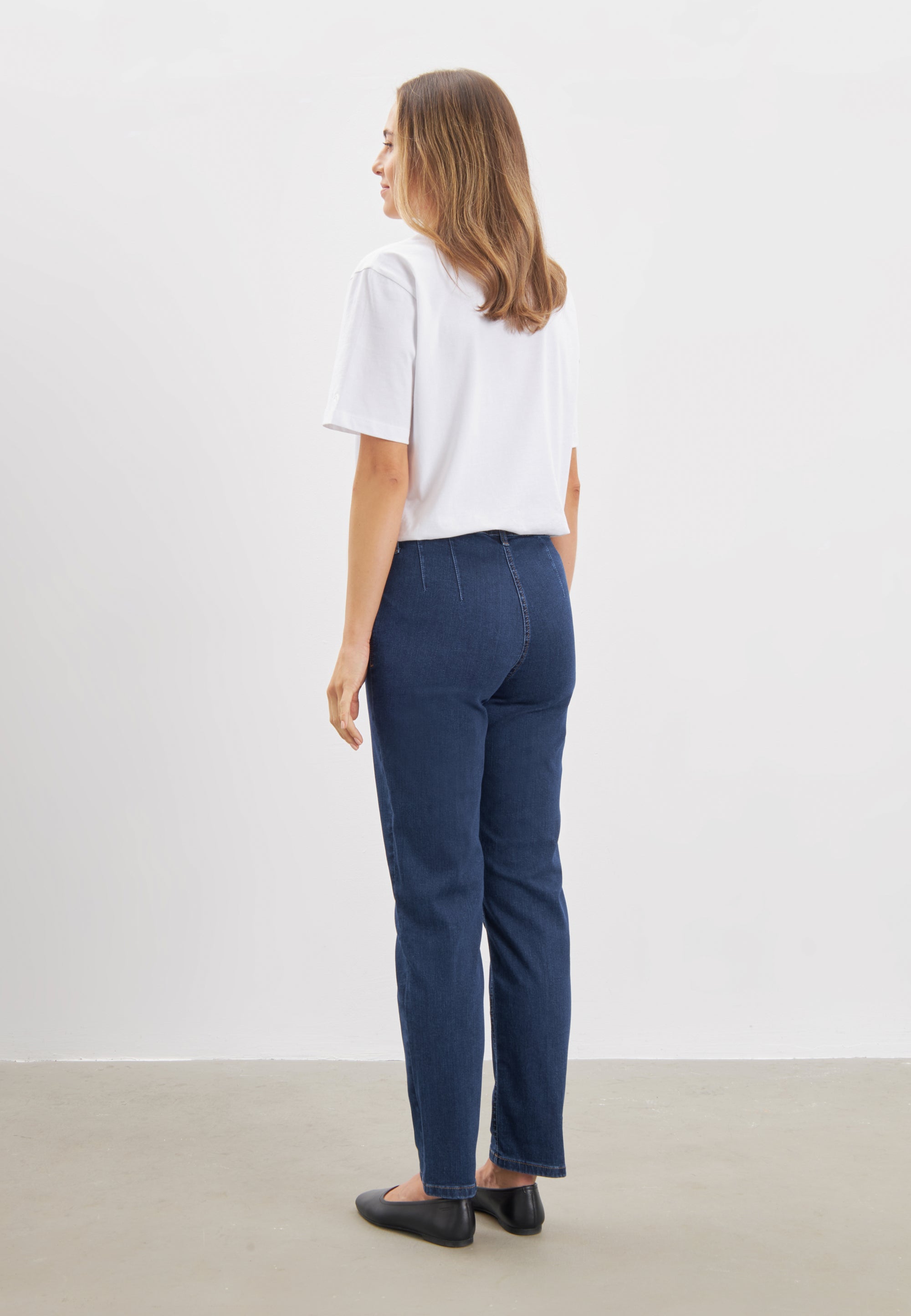 LAURIE Kelly Regular - Short Length Regular 40513 Dark Blue Denim