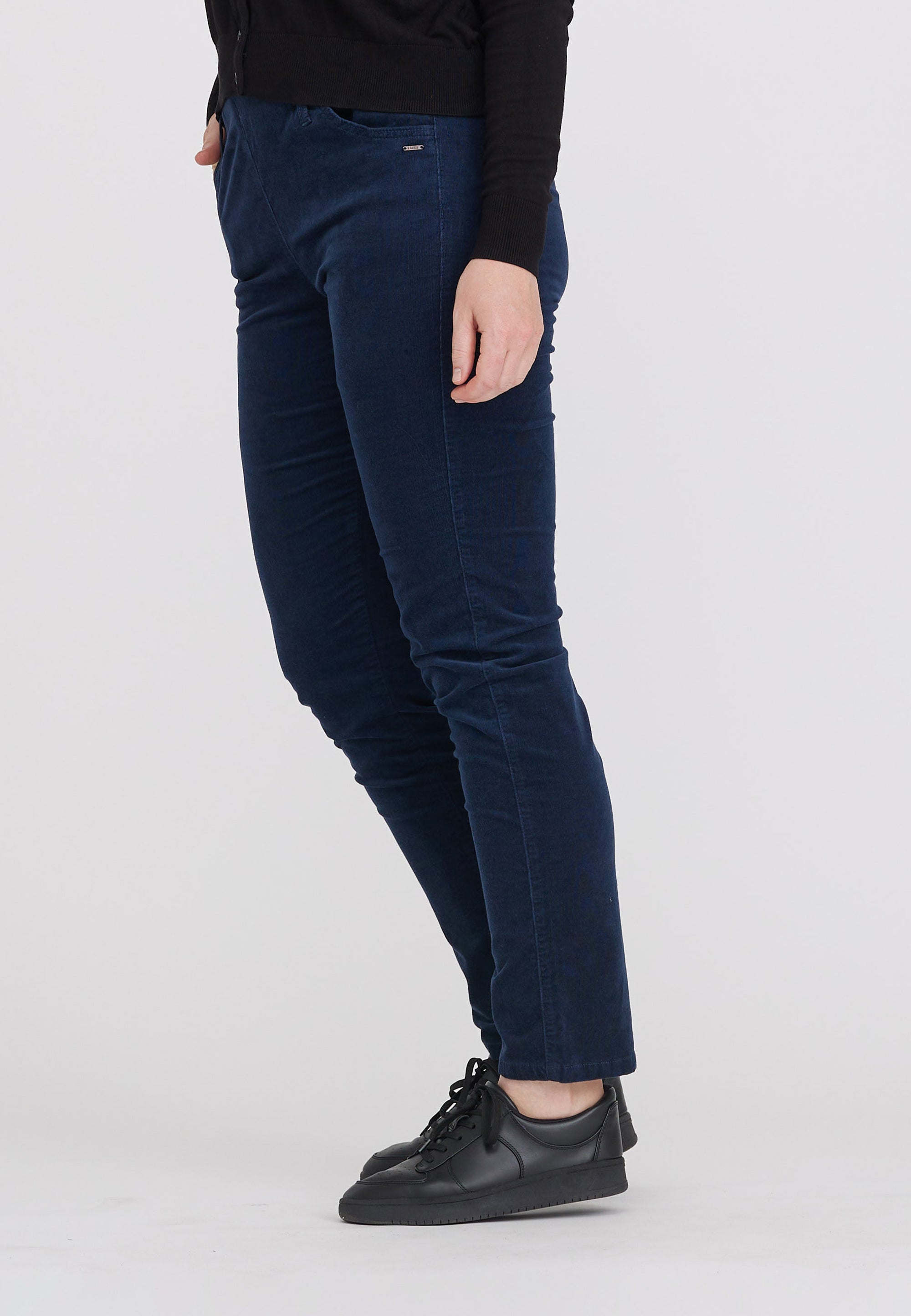 LAURIE Kelly Regular Sammet - Medium Length Regular 49000 Navy