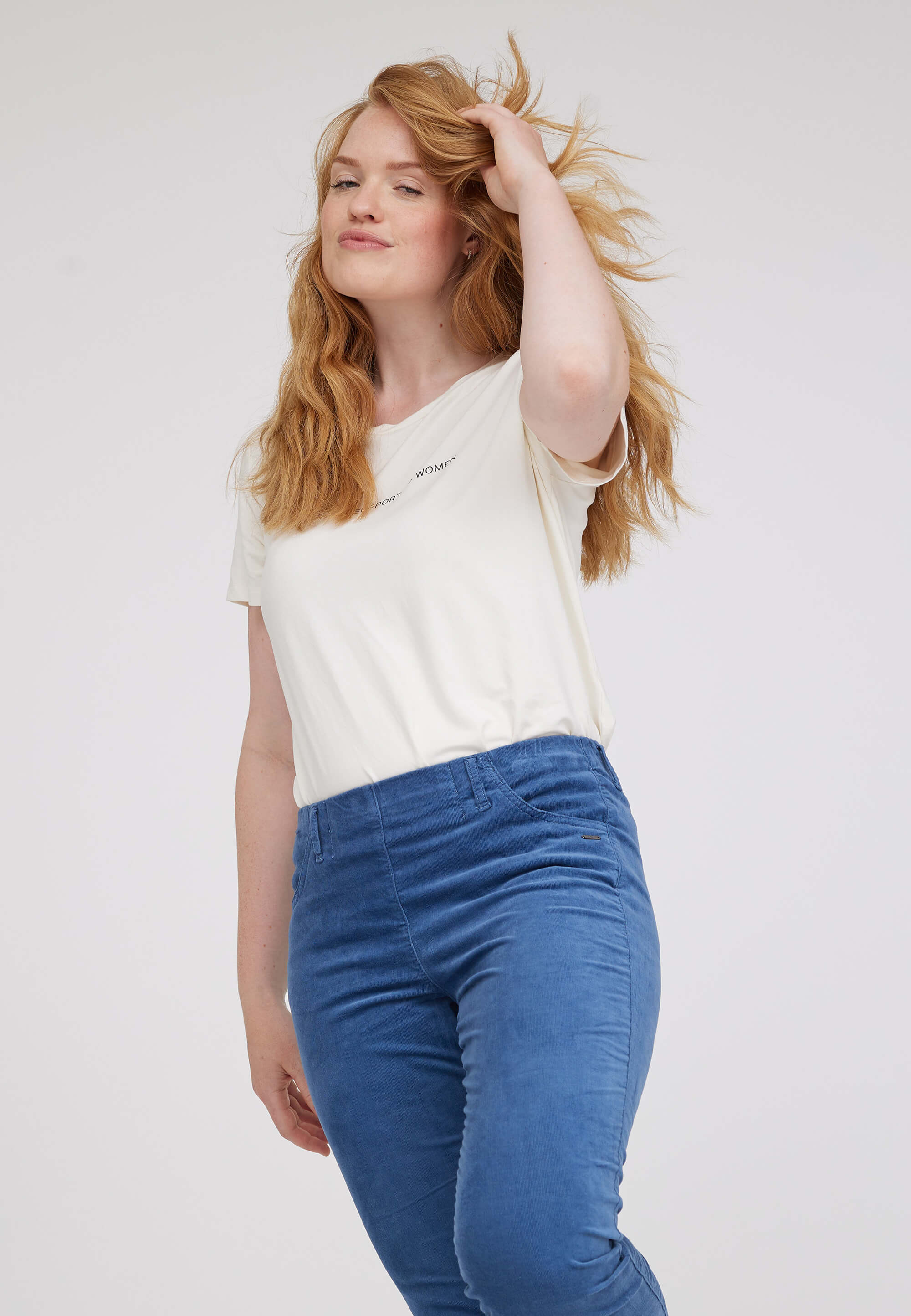 LAURIE Kelly Regular Sammet - Short Length Regular 47000 Nordic Blue