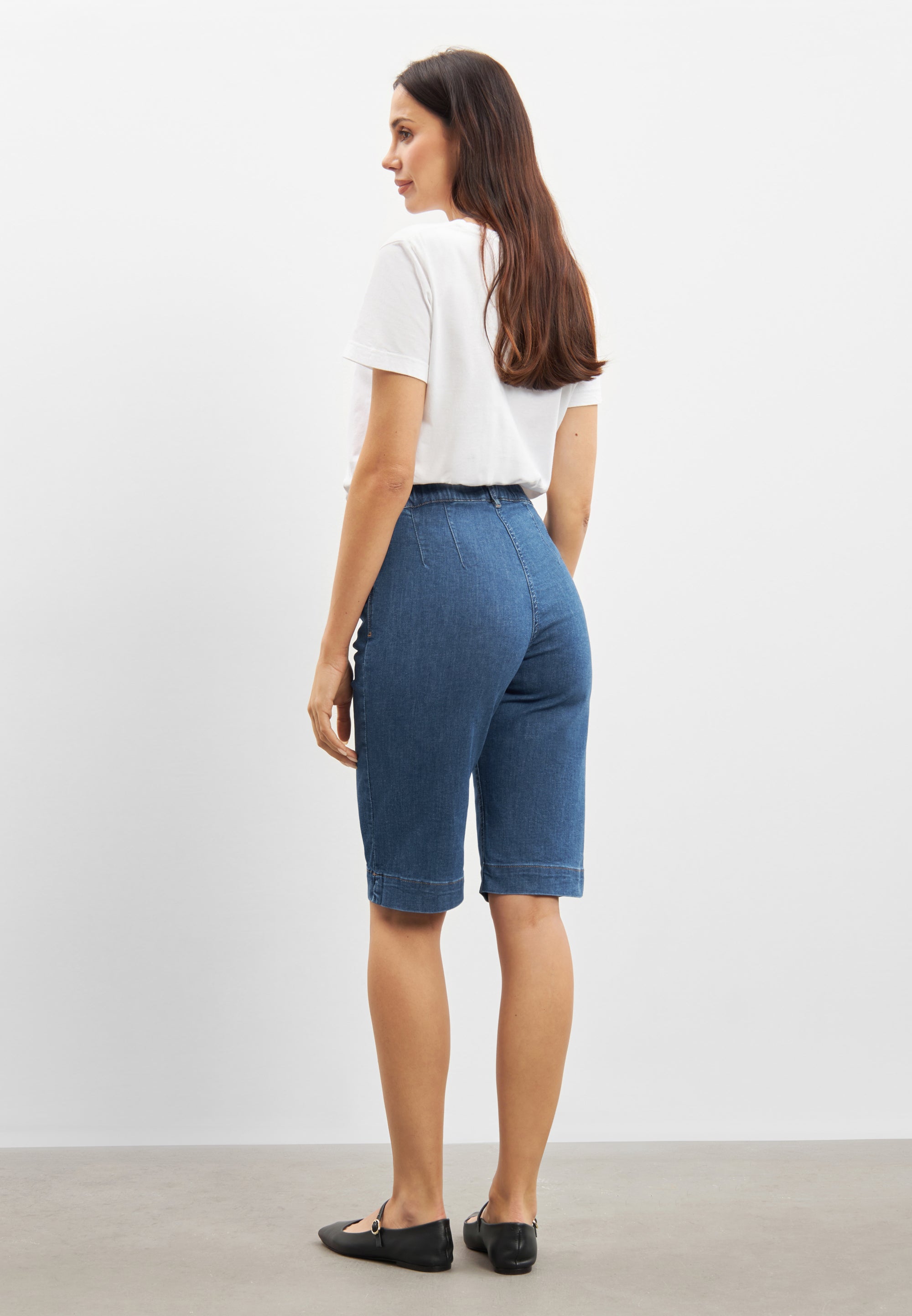 LAURIE Kelly Regular Shorts Regular 49401 Blue Denim