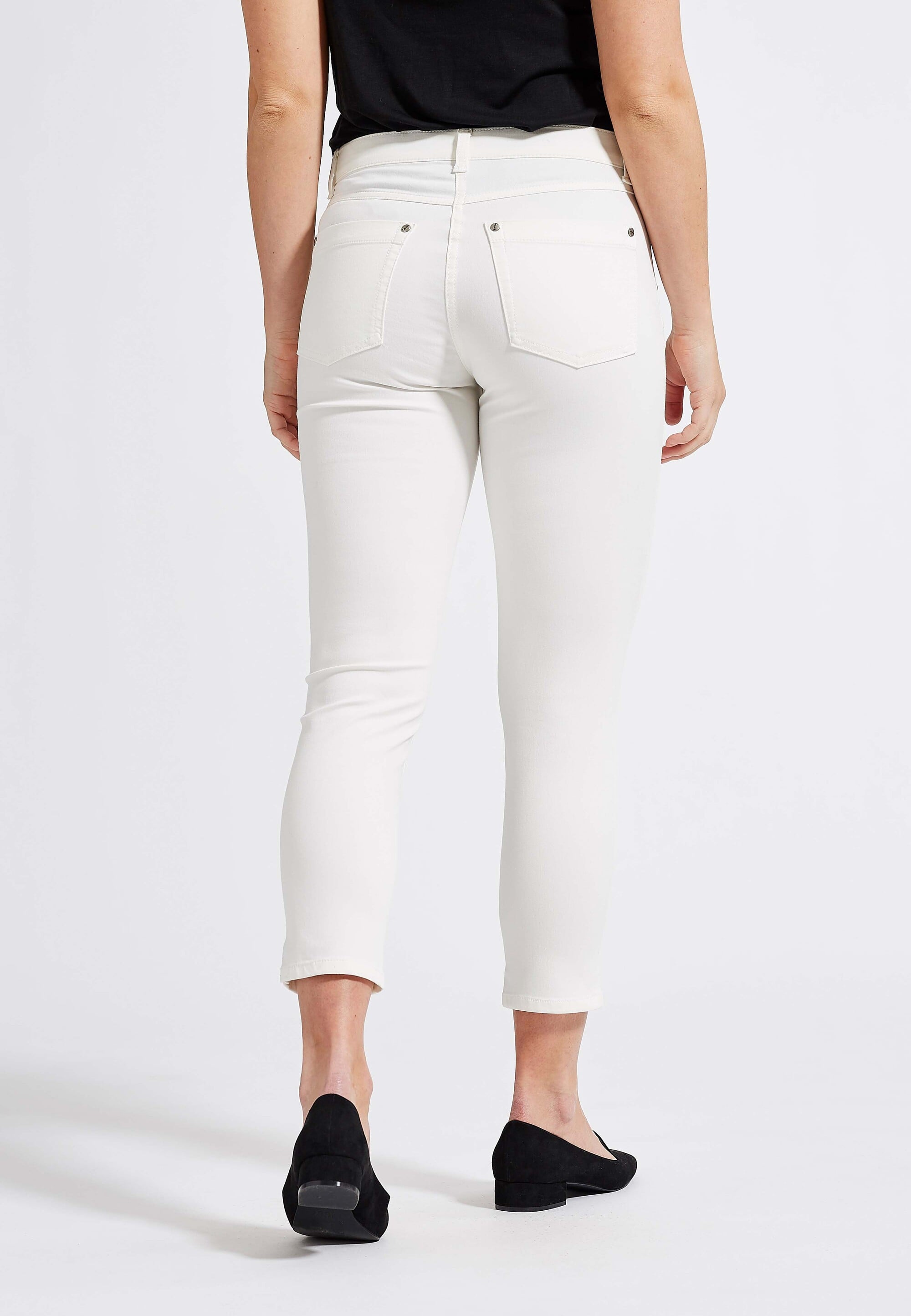 LAURIE Laura Crop Slim Slim 12100 Ecru