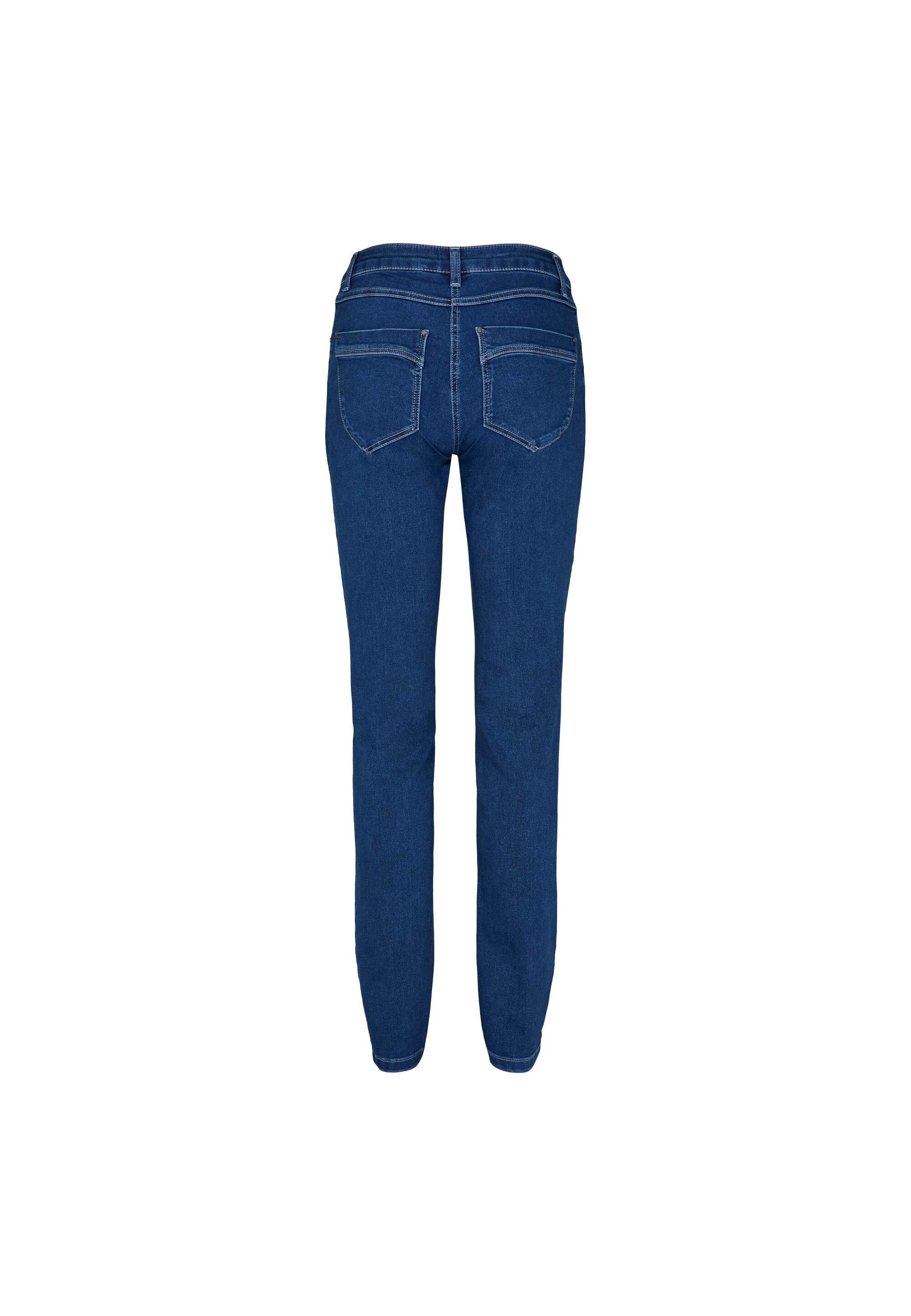 LAURIE Laura Slim - Medium Length Slim 43515 Medium Blue Denim
