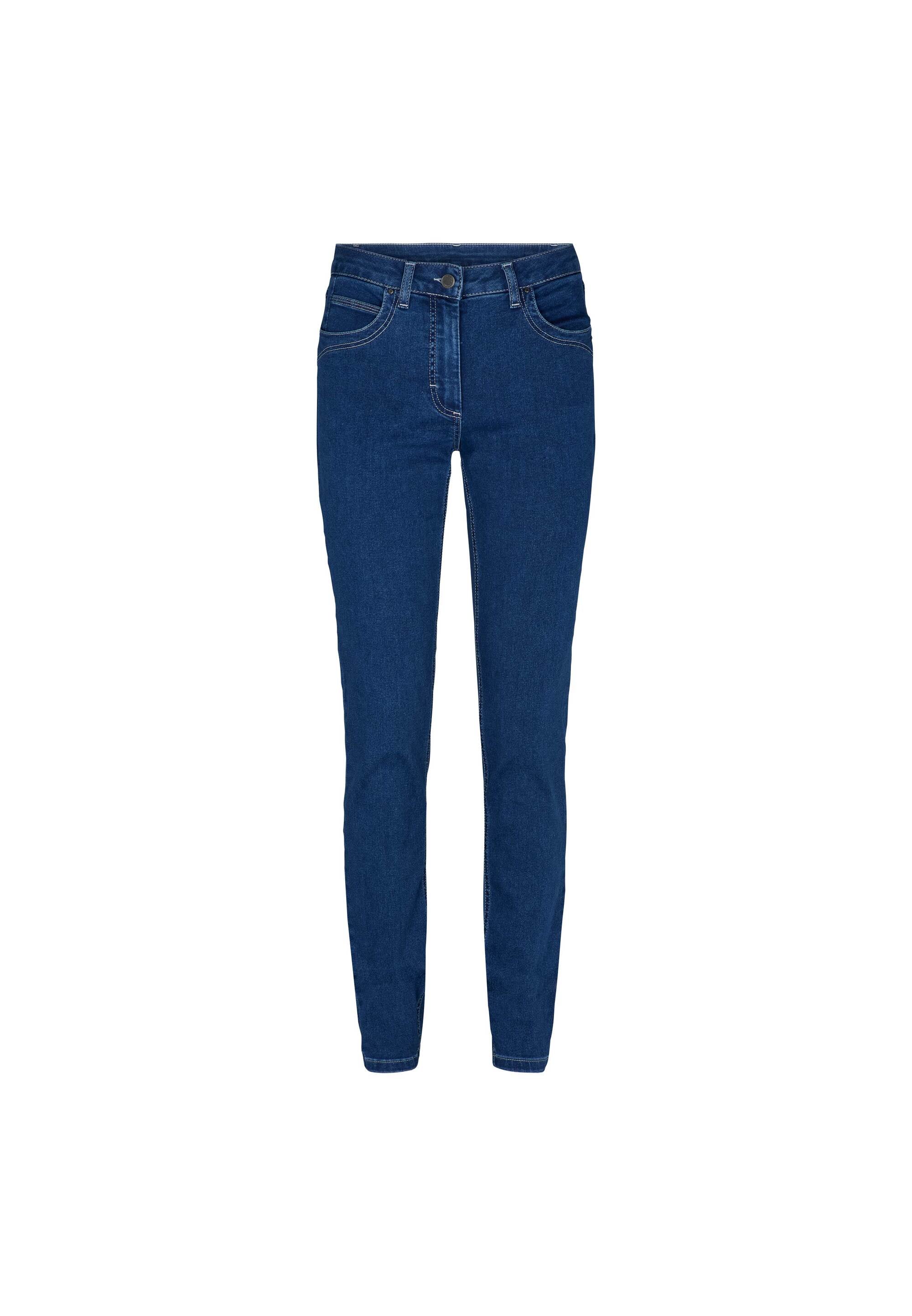 LAURIE Laura Slim - Medium Length Slim 43515 Medium Blue Denim