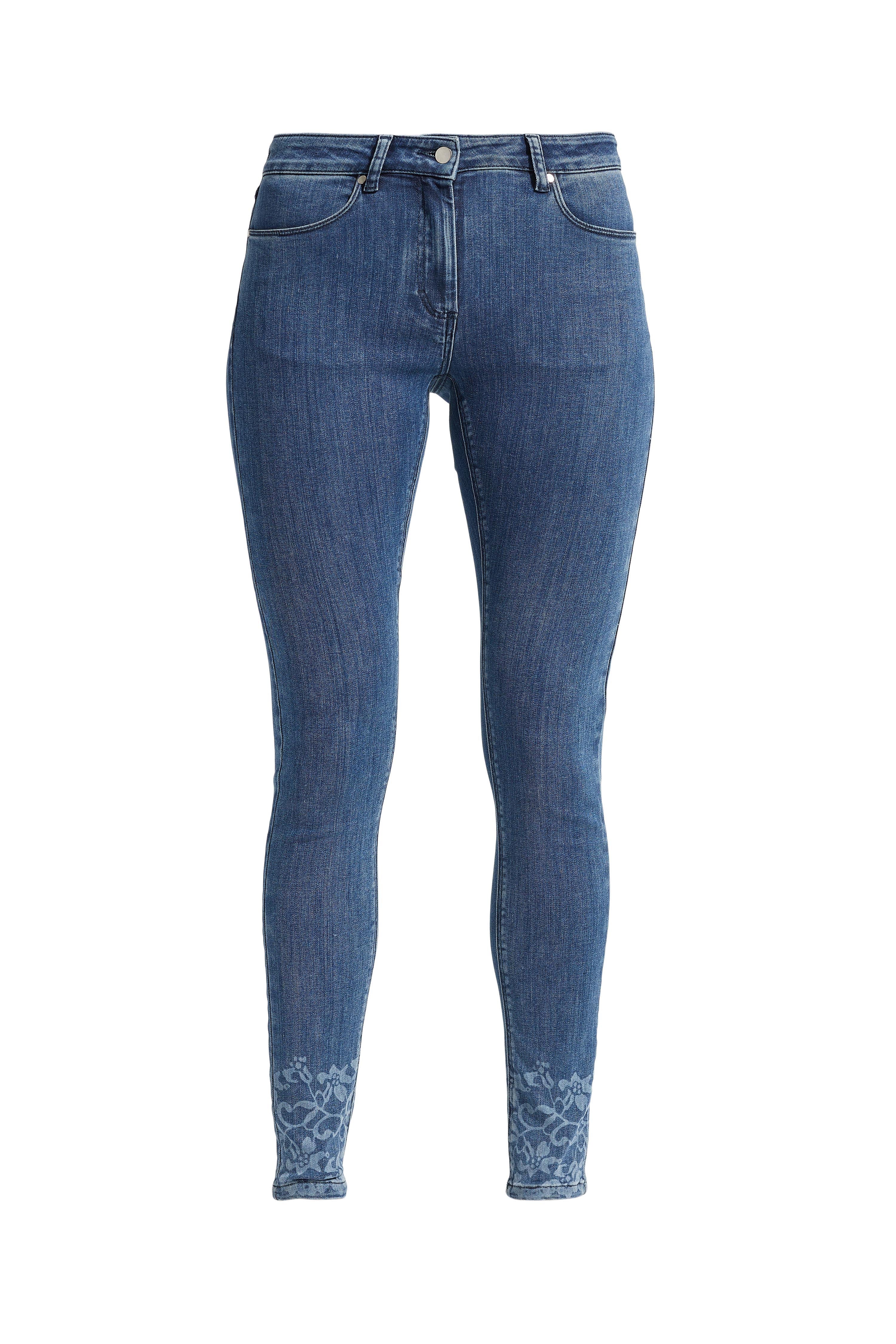 LAURIE Olivia Lazer Skinny - Short Length Skinny 45504 Medium Blue Denim