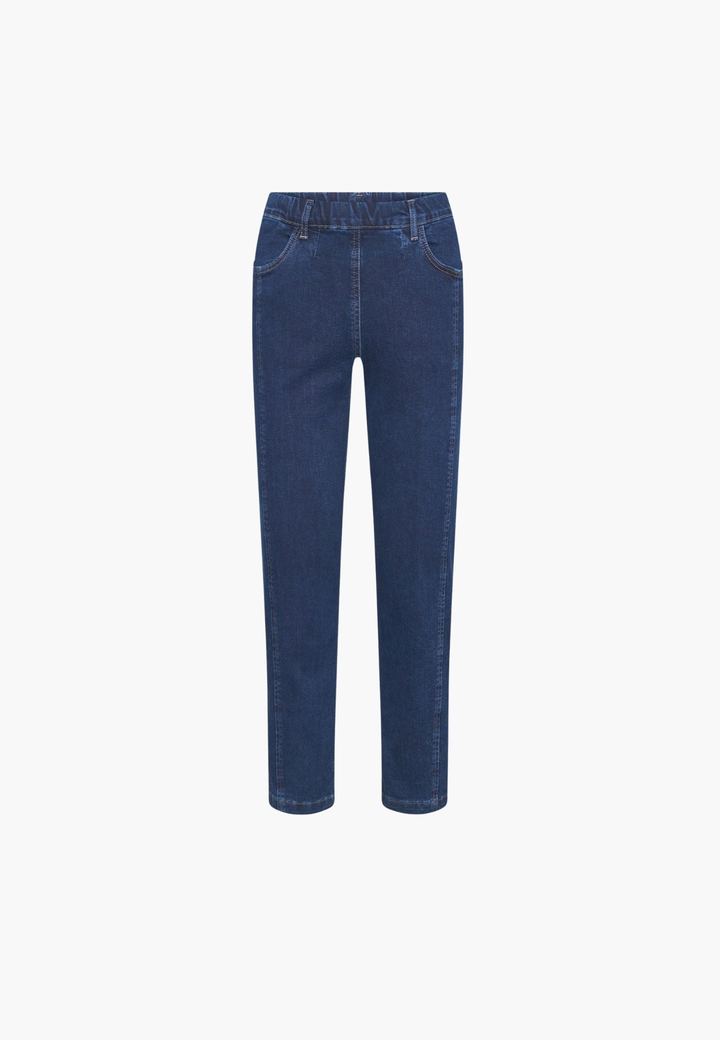 LAURIE Piper Pure Regular - Cropped Regular 40513 Dark Blue Denim