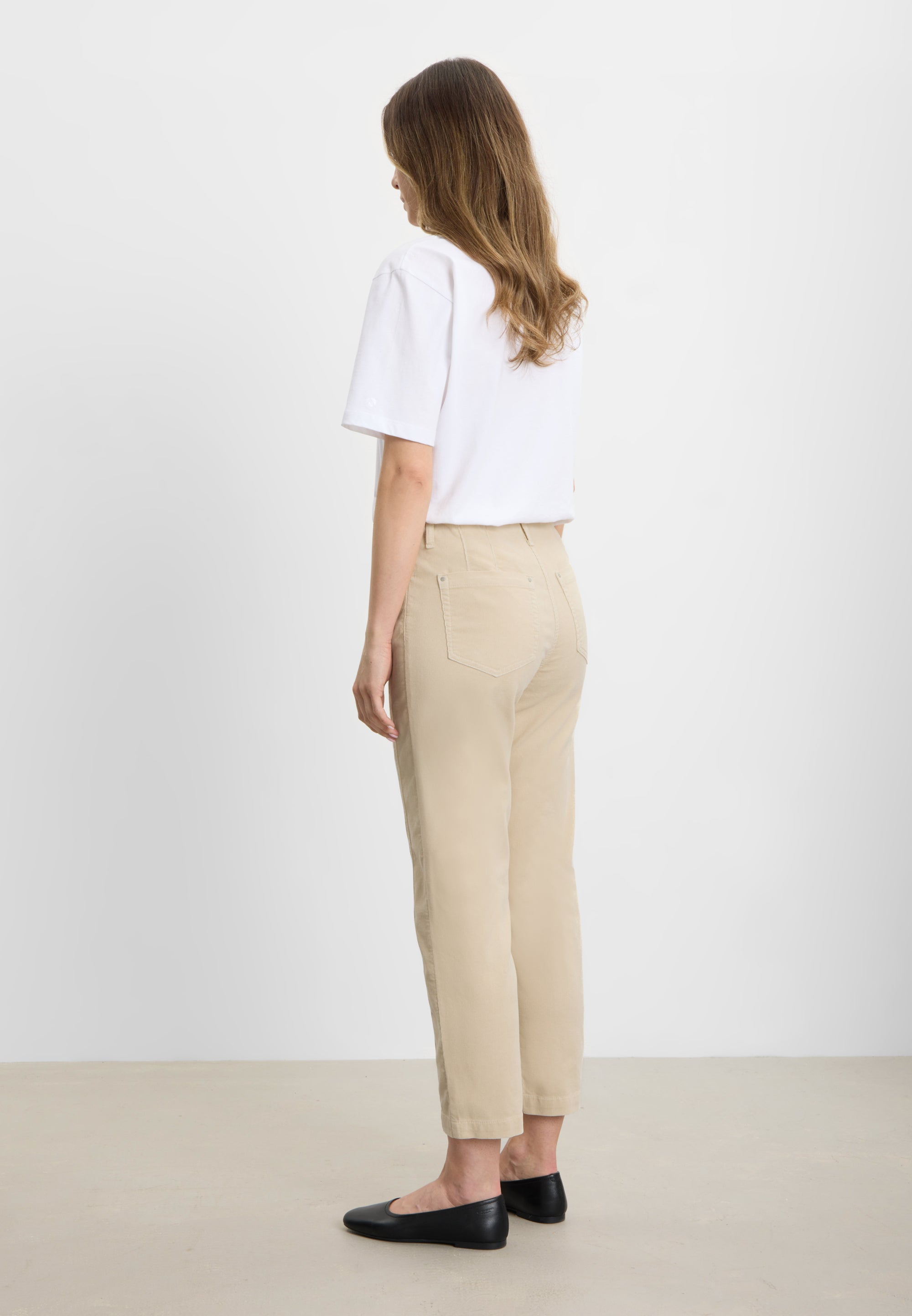 LAURIE Piper Pure Regular Sammet - Cropped Regular 13000 Birch