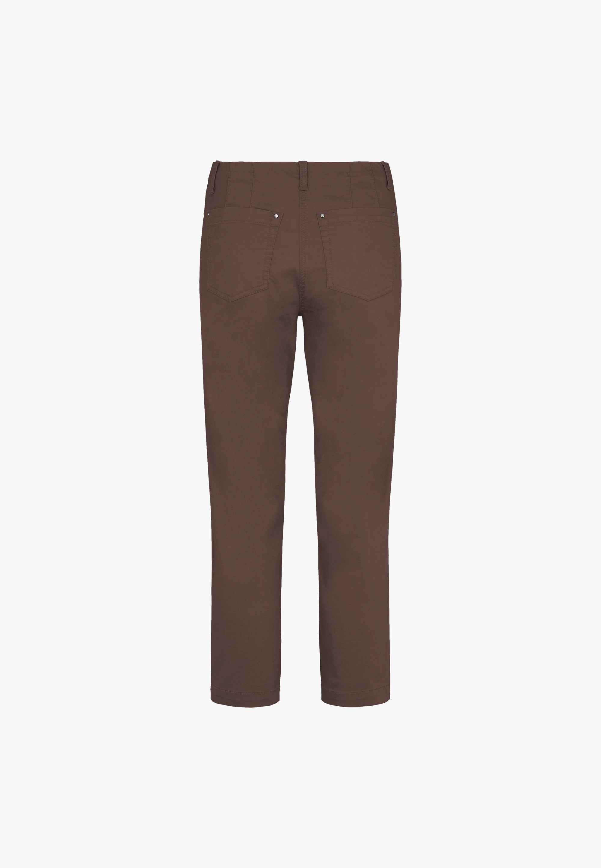 LAURIE Piper Regular Crop Trousers REGULAR 88000 Brown