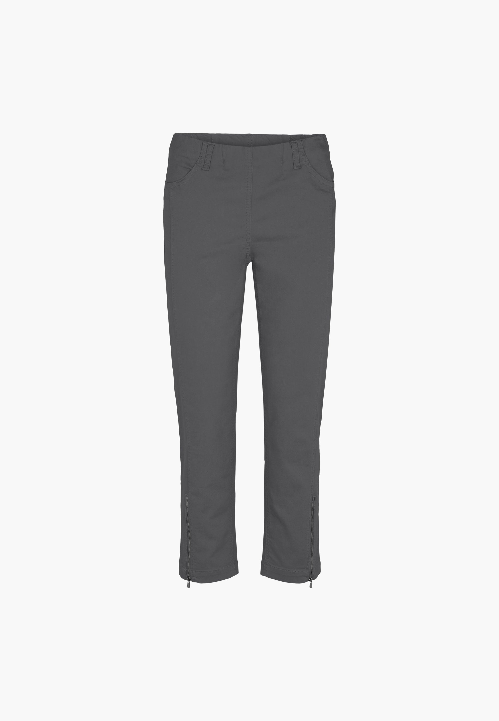 LAURIE Piper Regular Crop Trousers REGULAR 97000 Anthracite