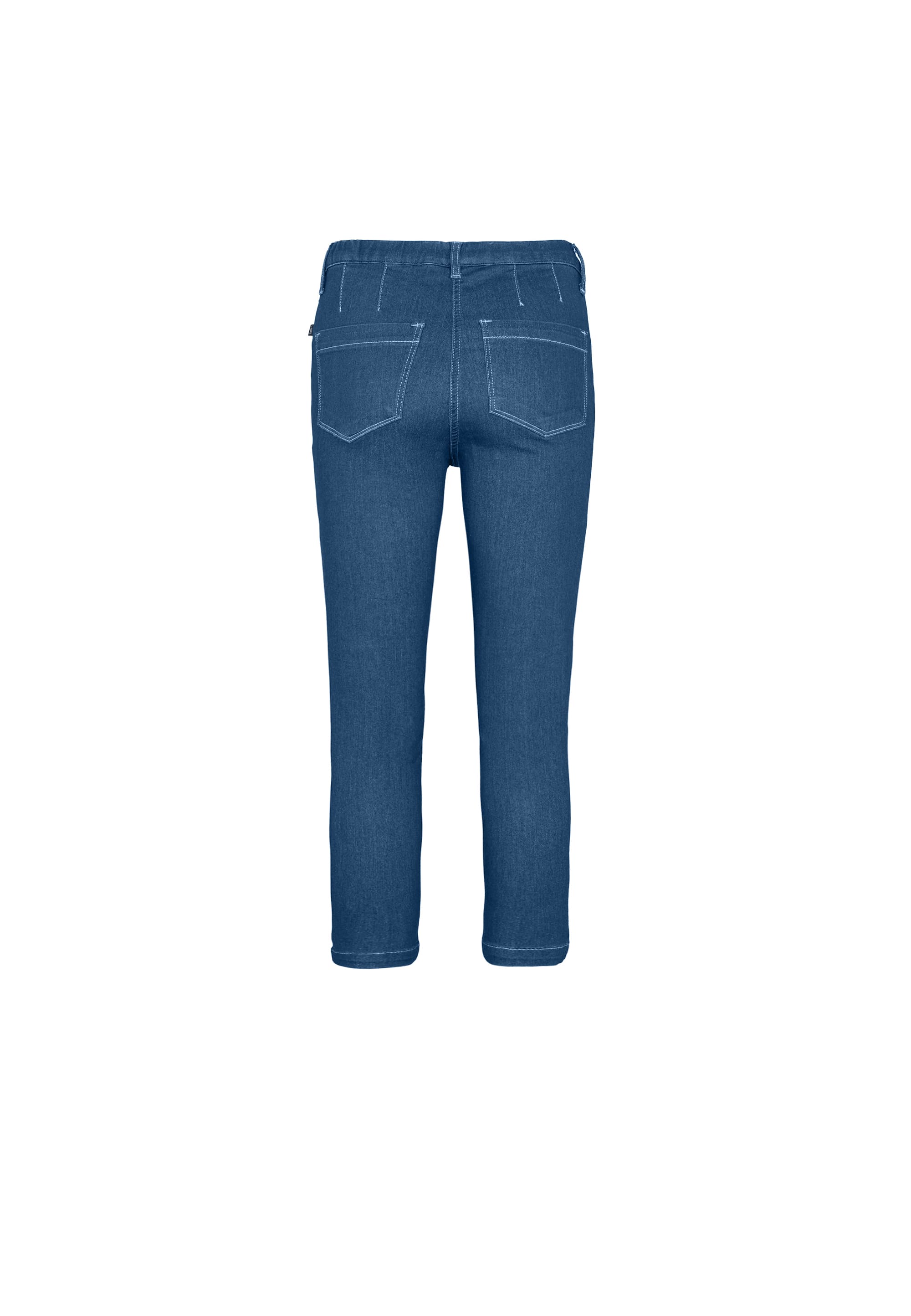 LAURIE Piper Regular Crop Trousers REGULAR 49401 Blue Denim