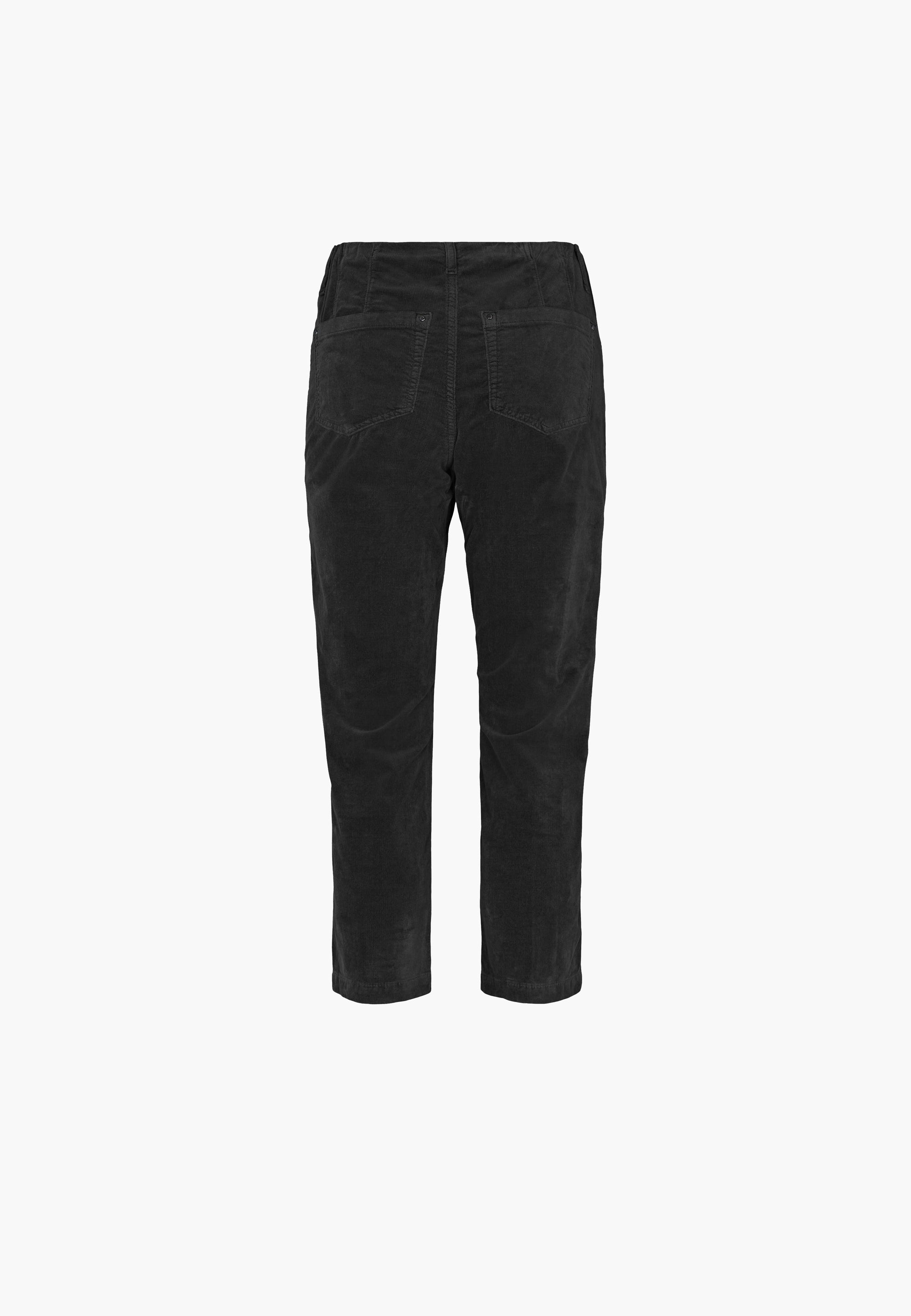 LAURIE Piper Regular Sammet Crop Regular 99000 Black