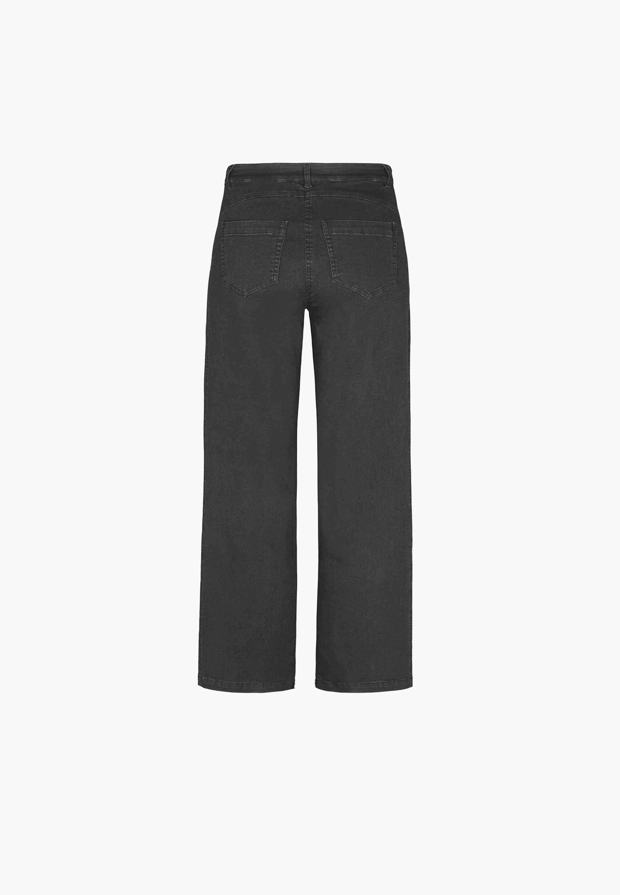 LAURIE  Serene 5-pocket Loose - Short Length Trousers LOOSE 99000 Black
