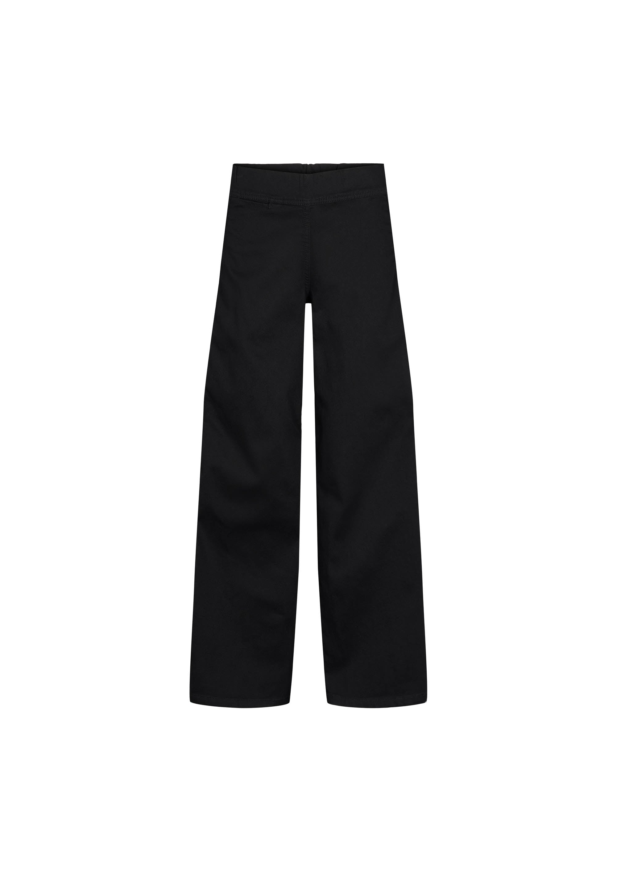 LAURIE Serene Loose - Medium Length Trousers LOOSE 99000 Black
