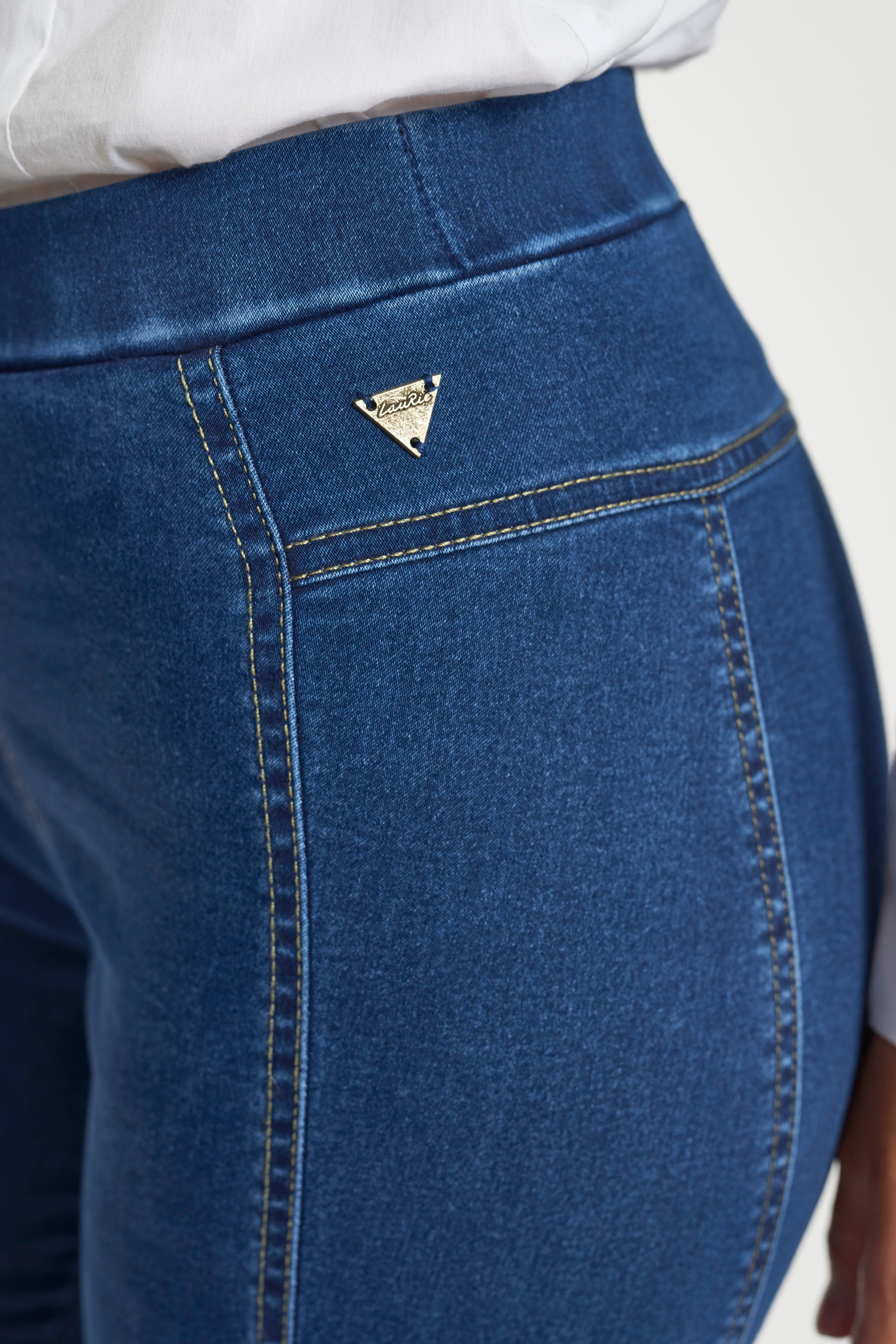 LAURIE Stella Skinny - Short Length Skinny 43515 Medium Blue Denim