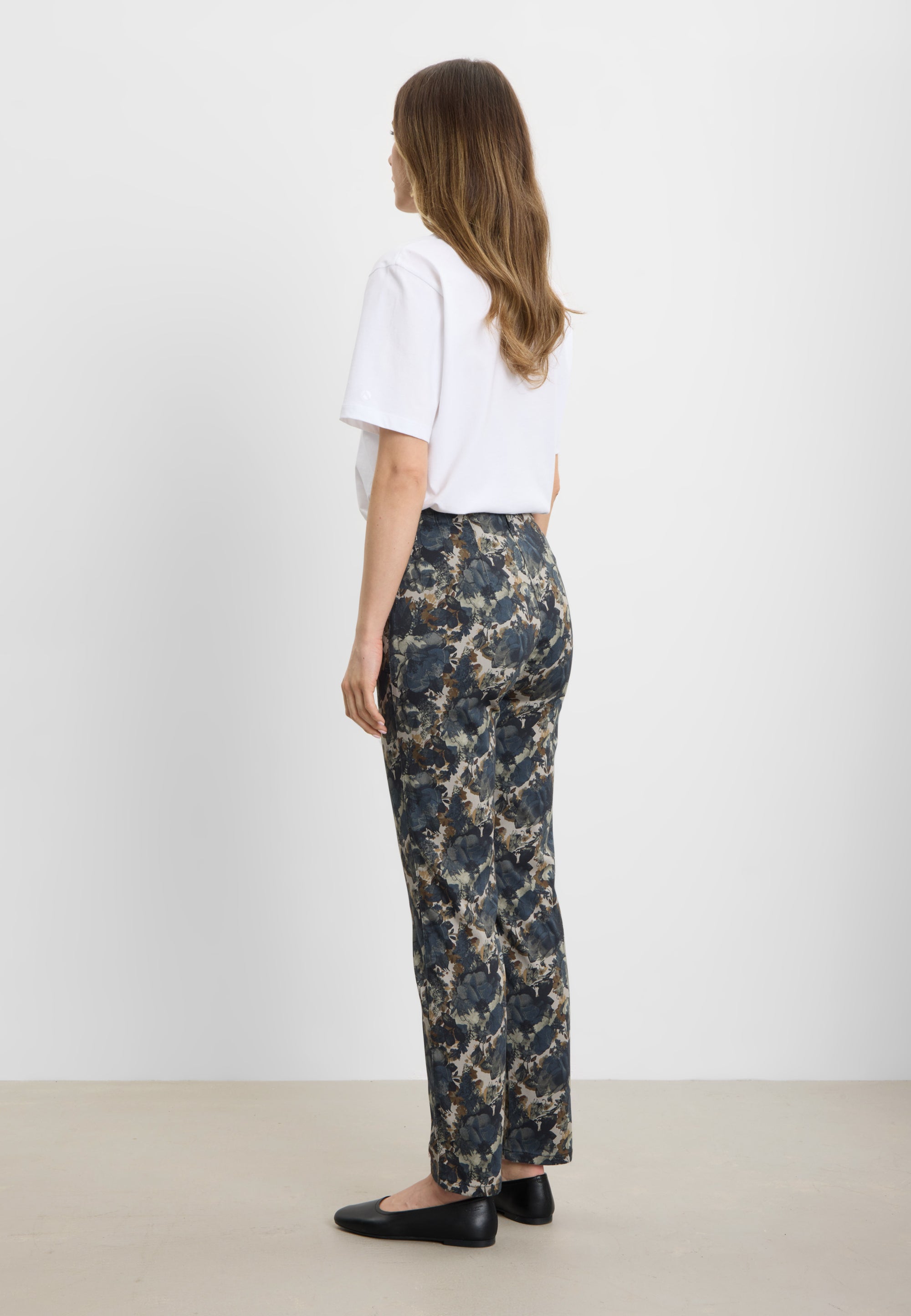 LAURIE Taylor Regular SL Regular 46138 Stone Flower Print