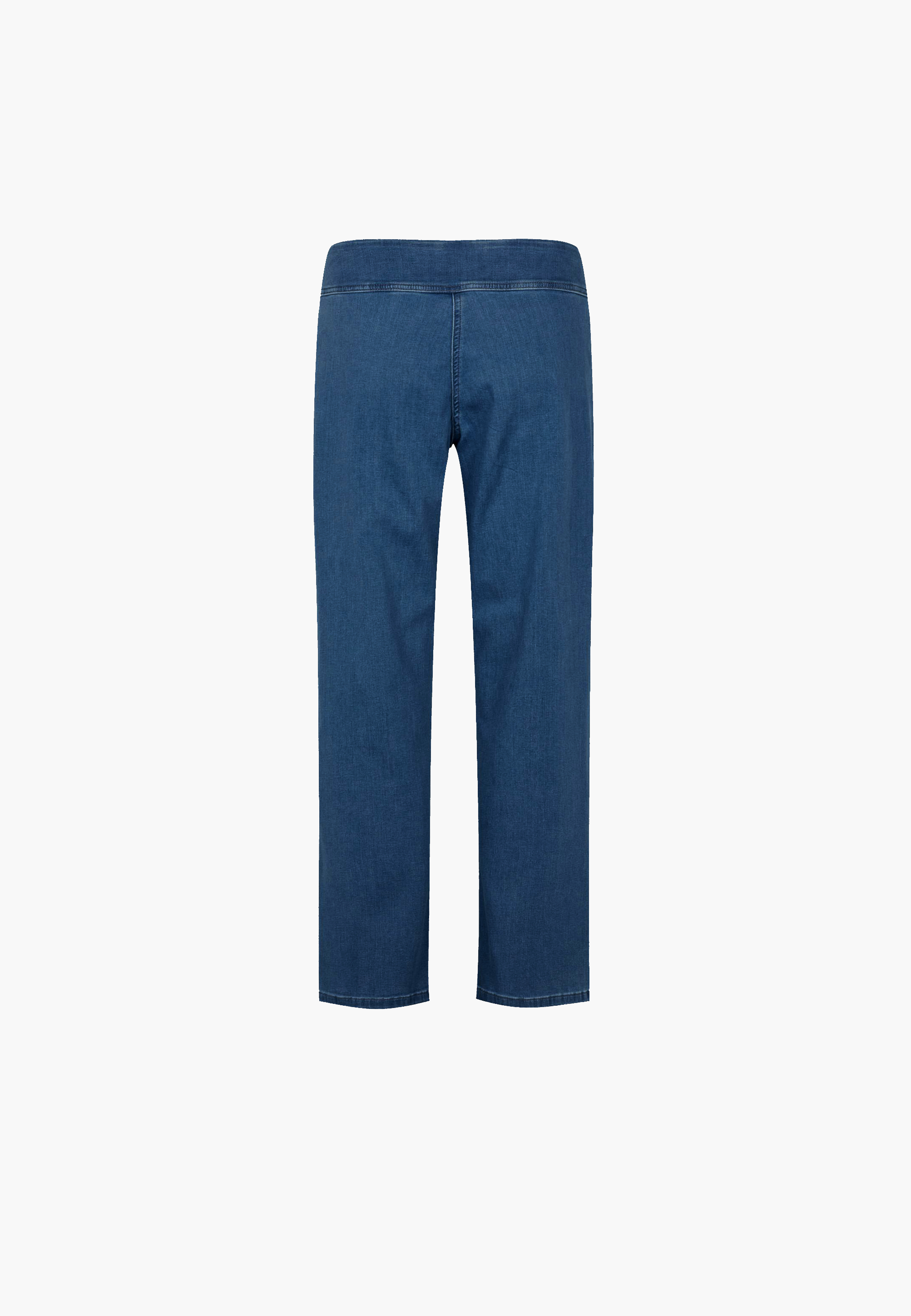 LAURIE  Thea Straight - Short Length Trousers STRAIGHT 49401 Blue Denim