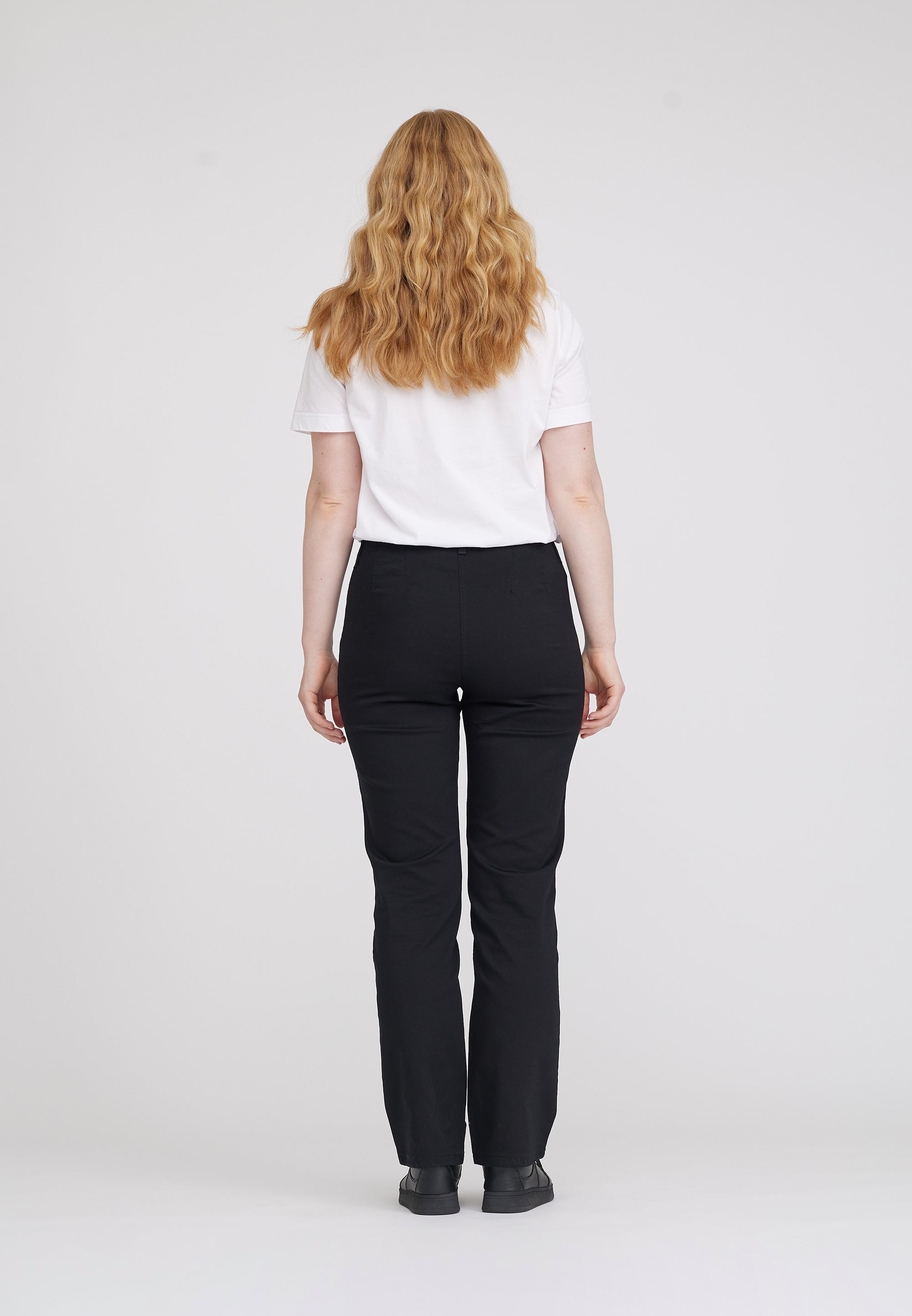 LAURIE  Tracy Straight - Medium Length Trousers STRAIGHT 99000 Black