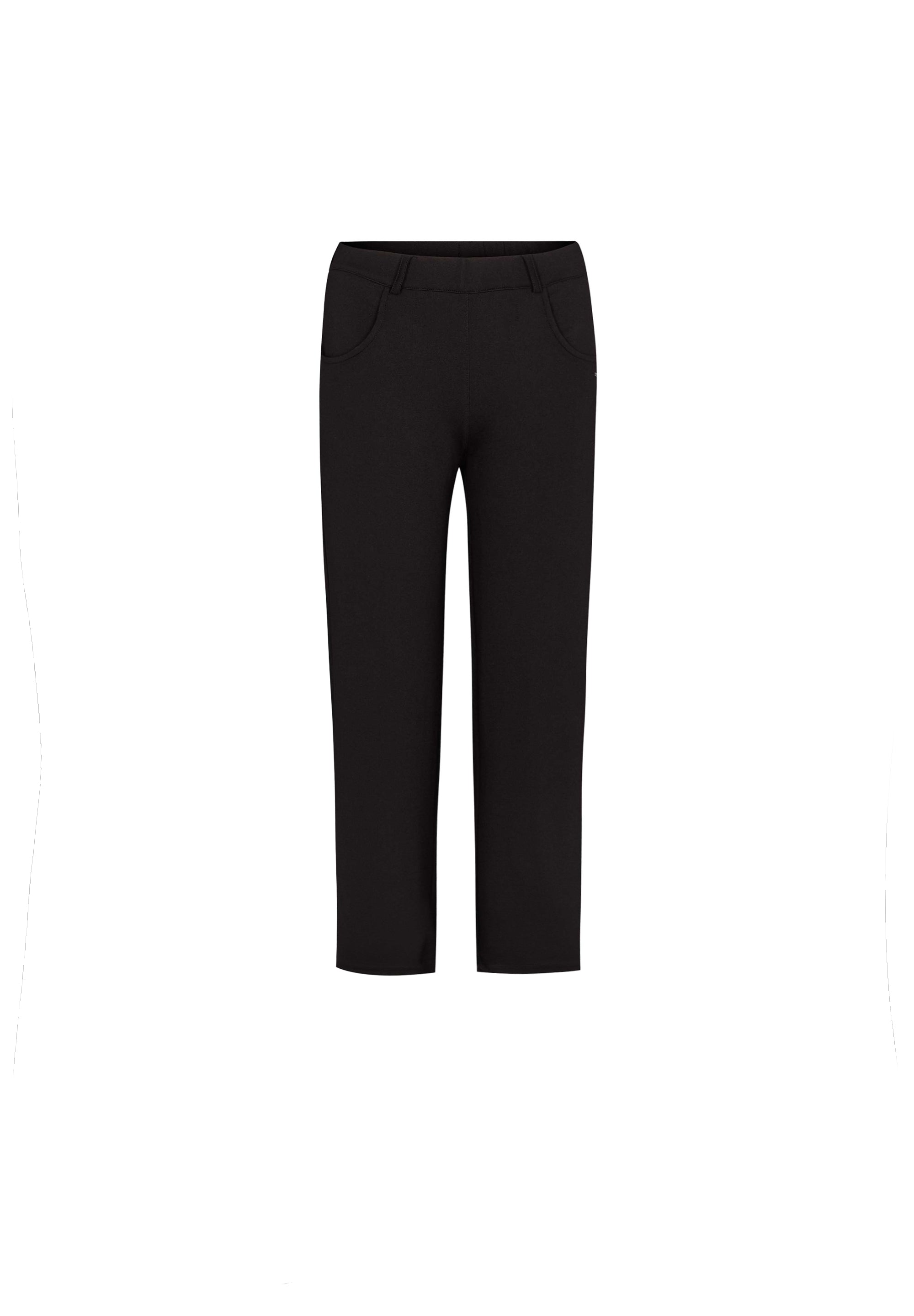 LAURIE Tracy Straight Crop Trousers STRAIGHT 99000 Black