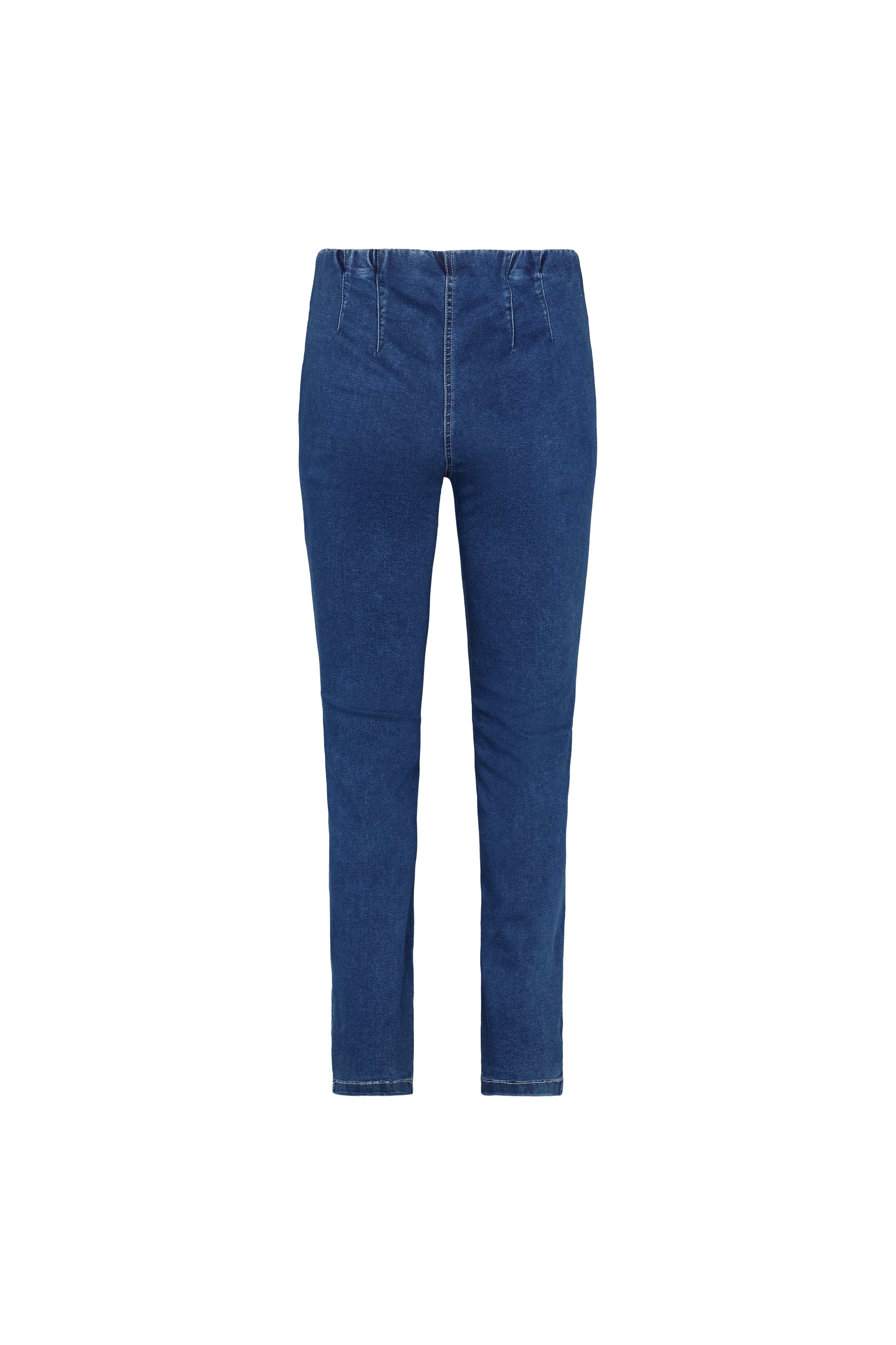 LAURIE Vicky Slim - Medium Length Slim 43515 Medium Blue Denim