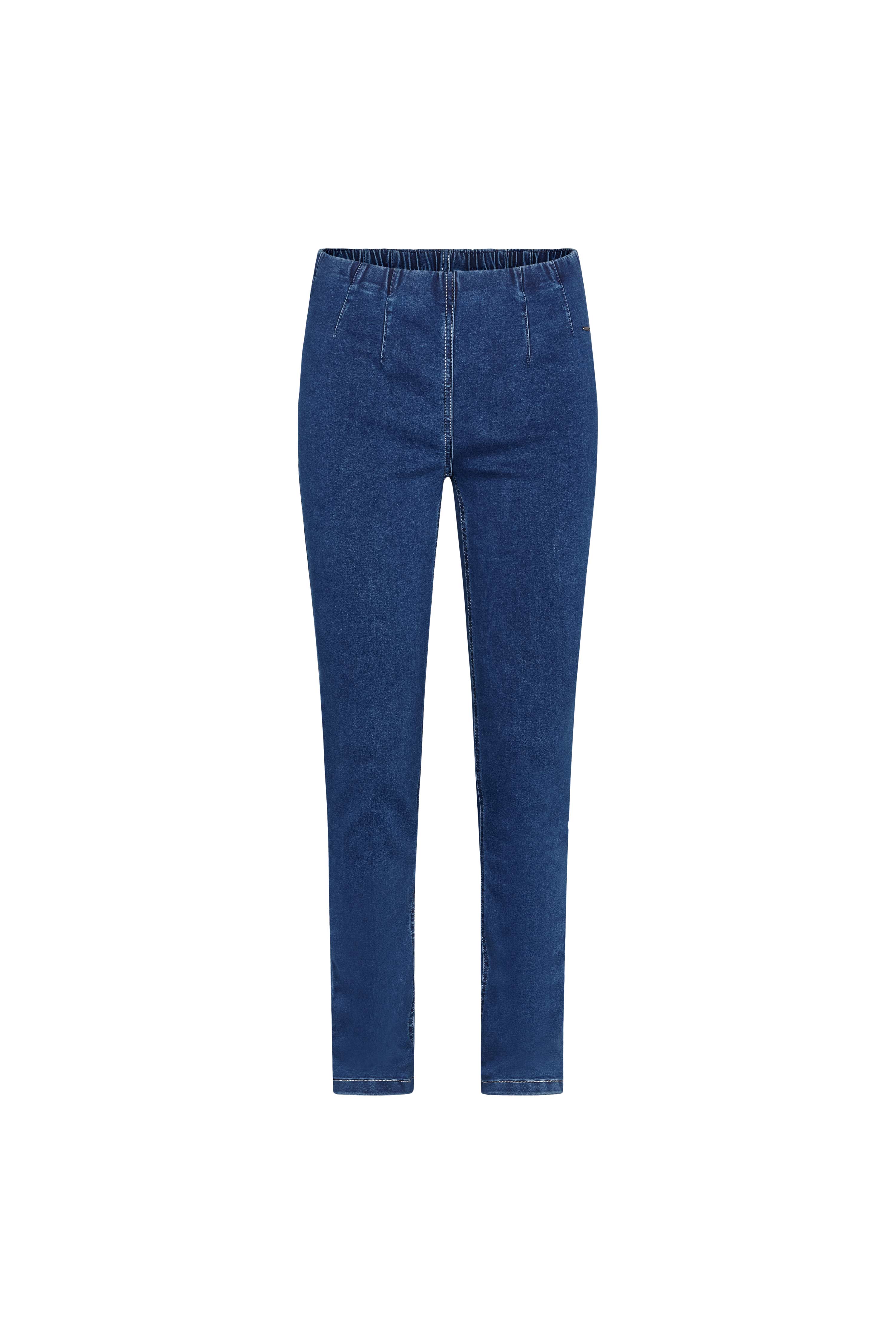 LAURIE Vicky Slim - Medium Length Slim 43515 Medium Blue Denim