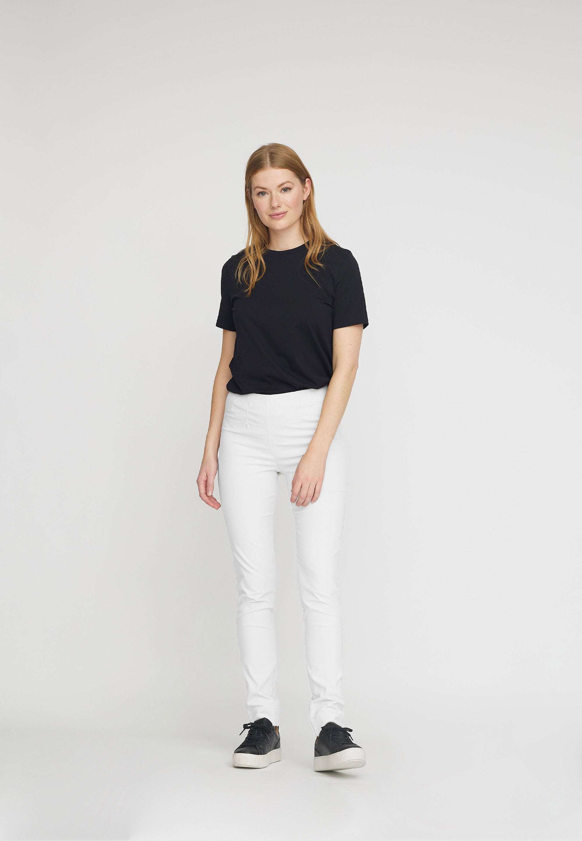 LAURIE Vicky Slim - Medium Length Slim 10970 White