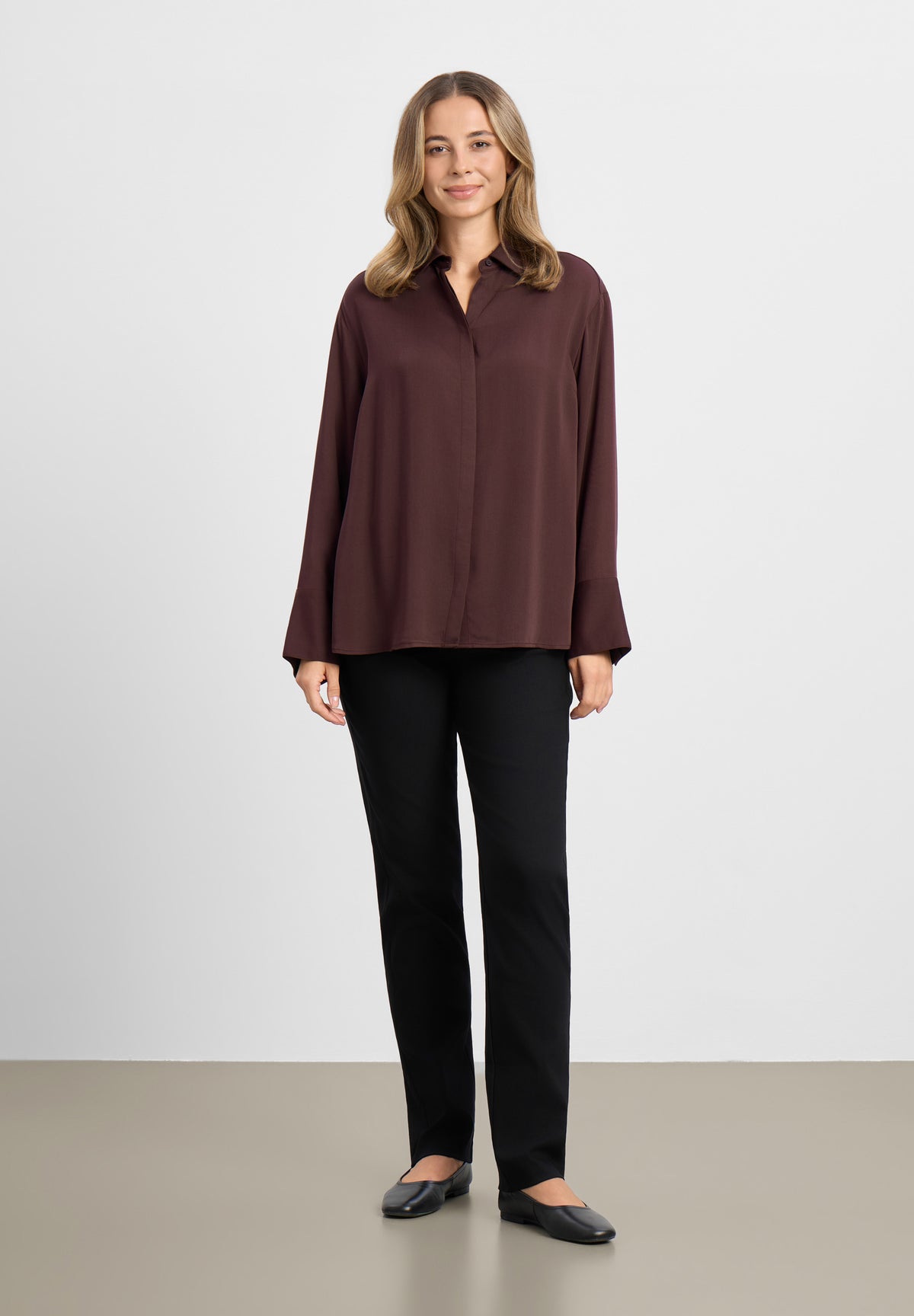 LAURIE Viol Shirt Shirts 68000 Dark Plum